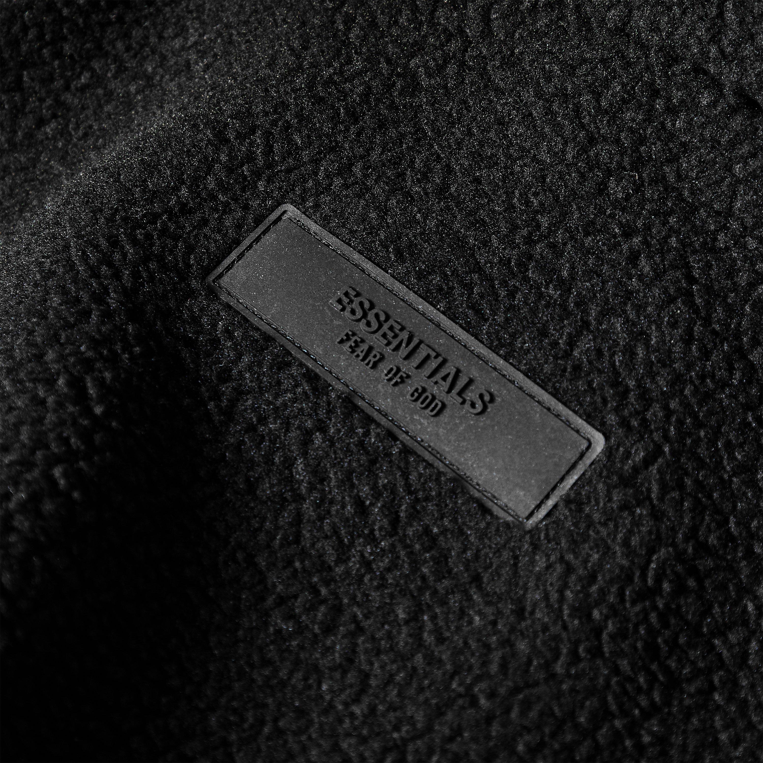 Black - Fear Of God Essentials - Men's Overhead Hoodie - 3