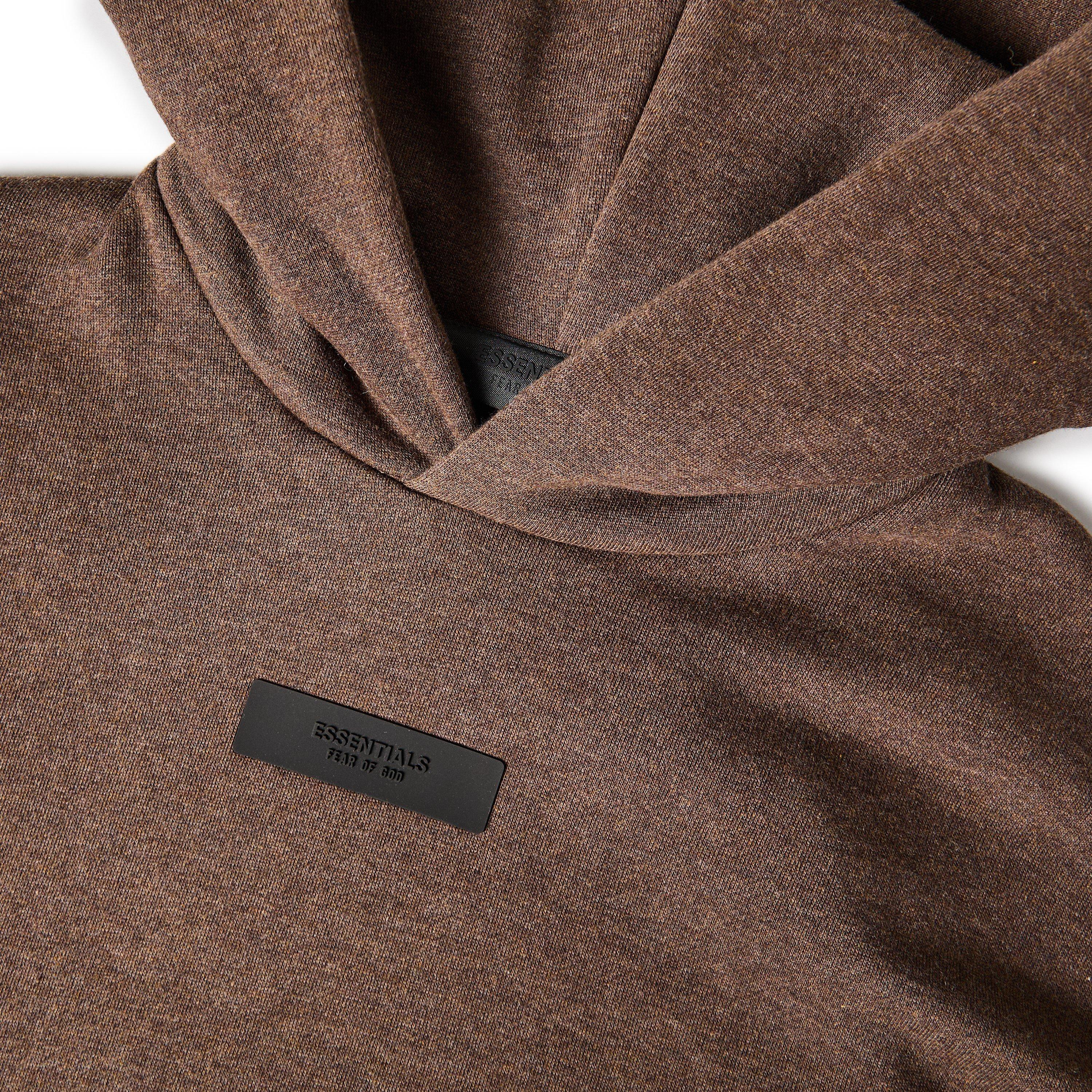 Brown - Fear Of God - Men's Overhead Hoodie - 3