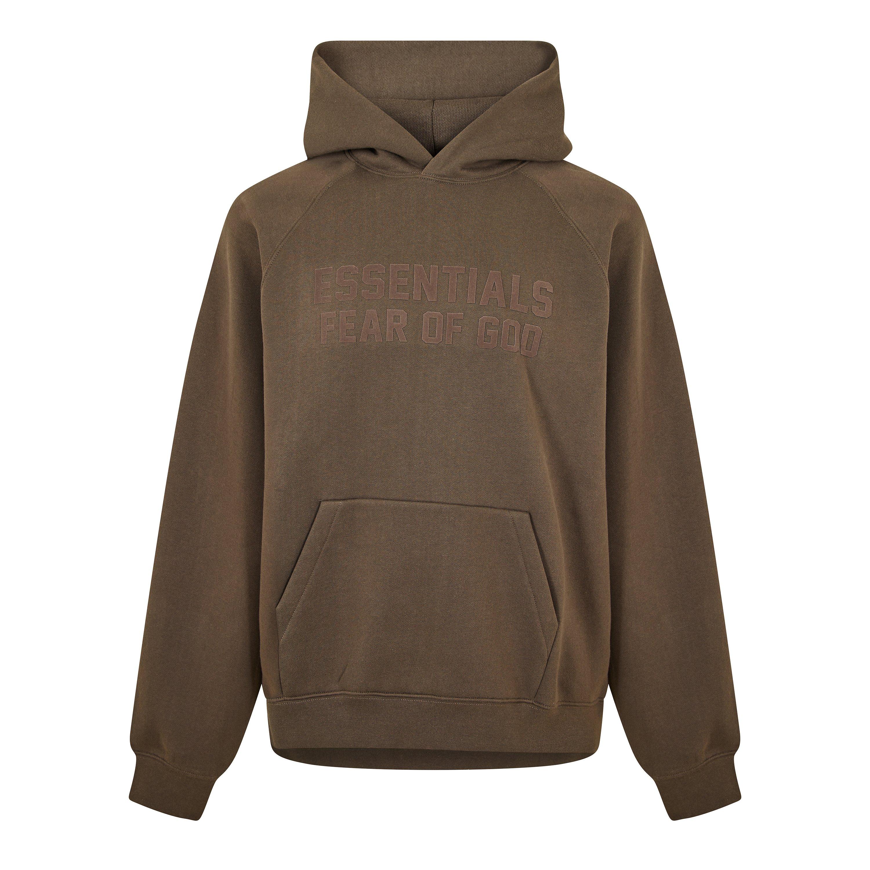 Off Black - Fear Of God Essentials - Men's Overhead Hoodie - 1