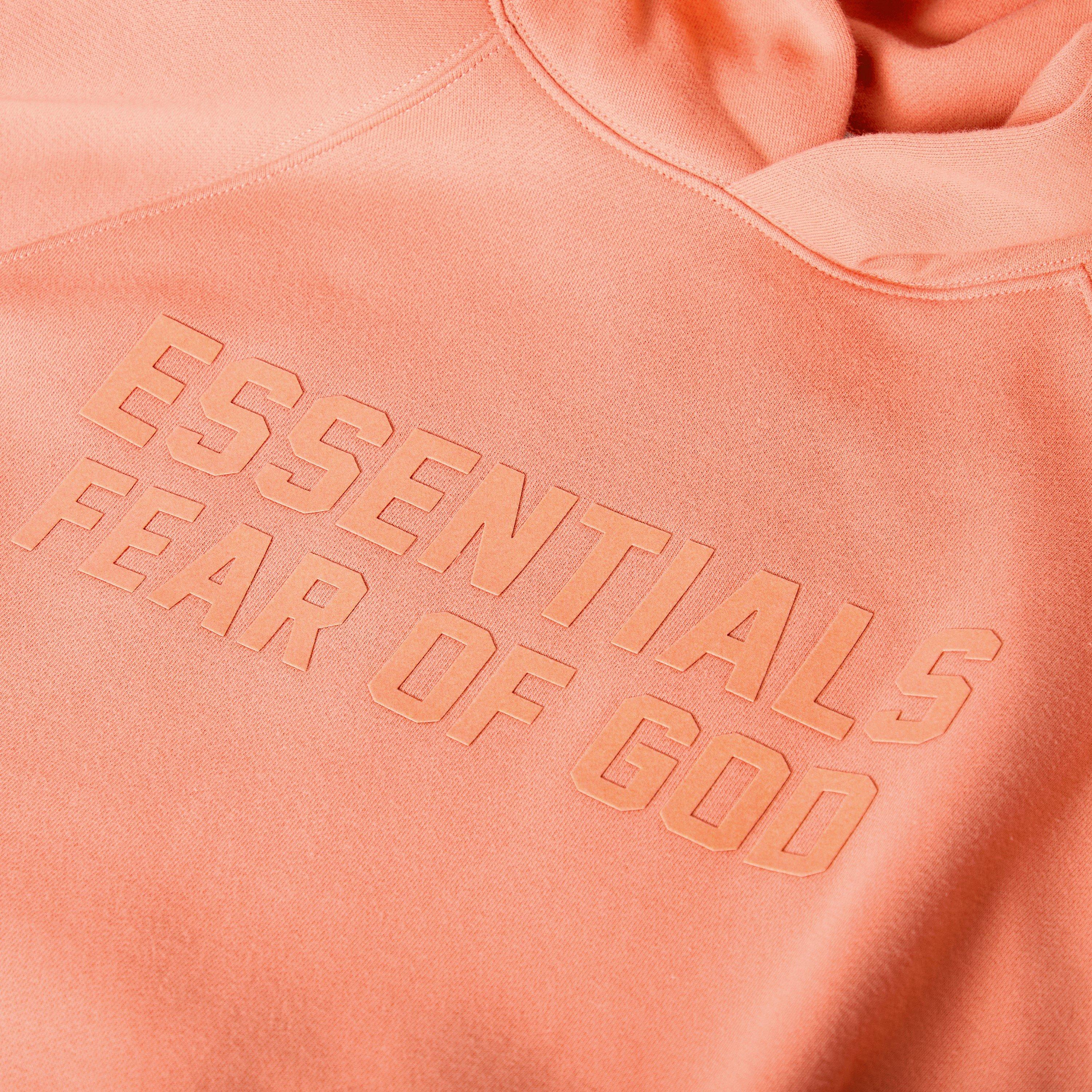 Coral - Fear Of God Essentials - Men's Overhead Hoodie - 3