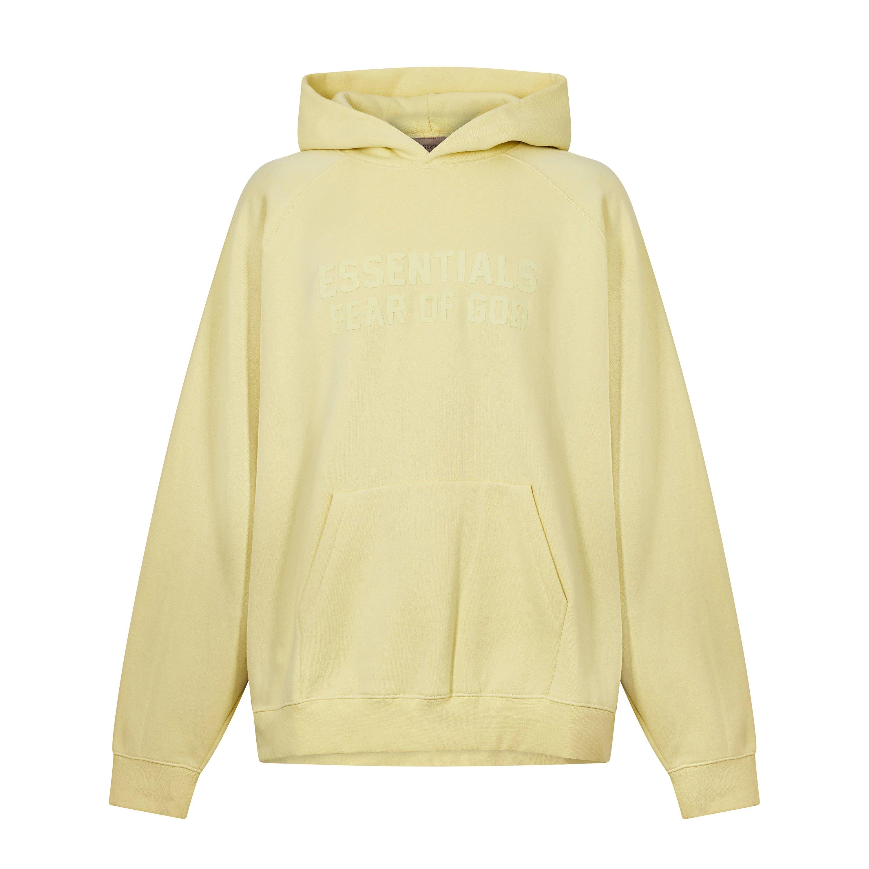 Fear Of God Essentials Men's Overhead Hoodie - Canary - 2X Large