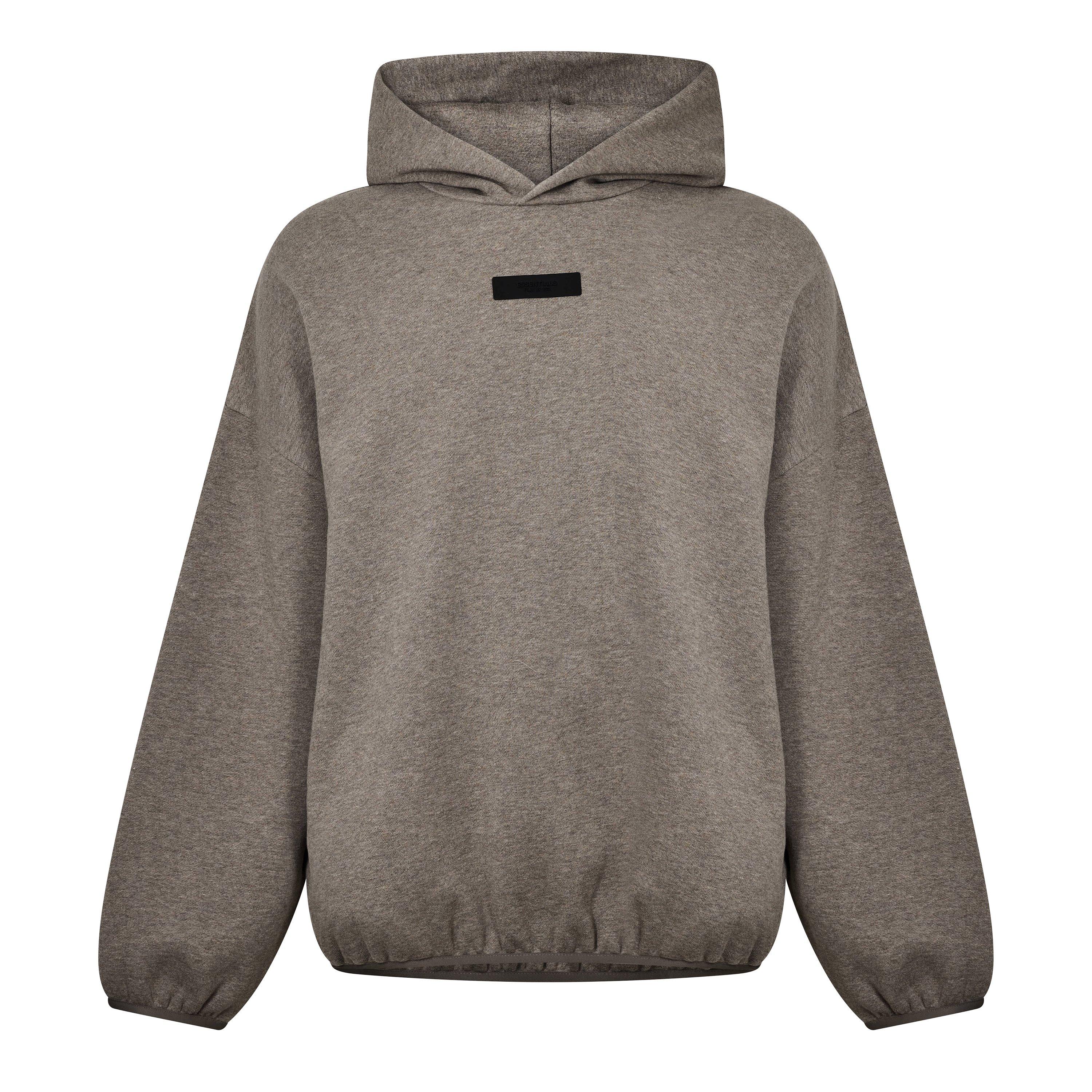 Fear Of God Essentials Men's Overhead Hoodie - Heather Grey - Medium