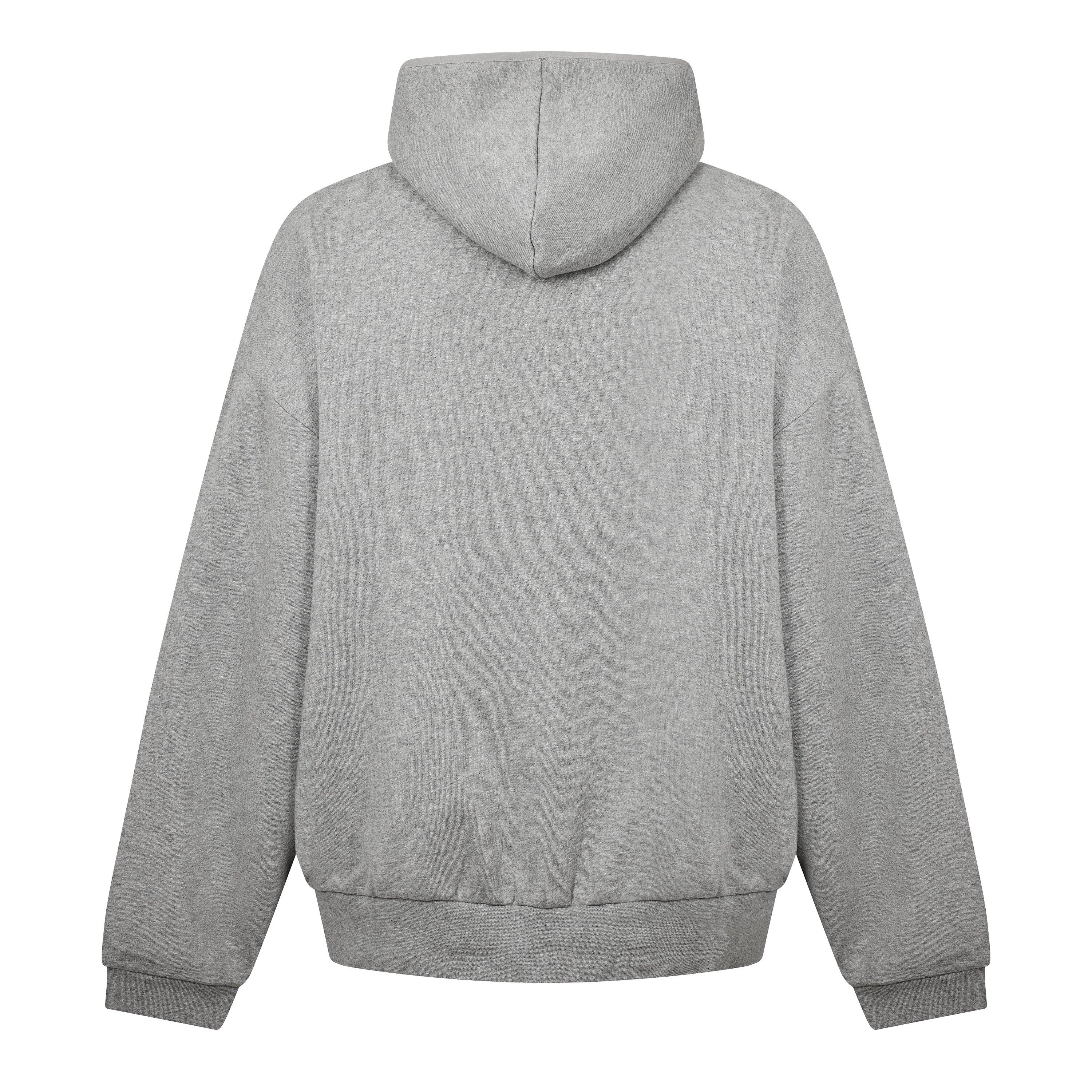 Dark Hthr Oat - Fear Of God Essentials - Men's Overhead Hoodie - 2