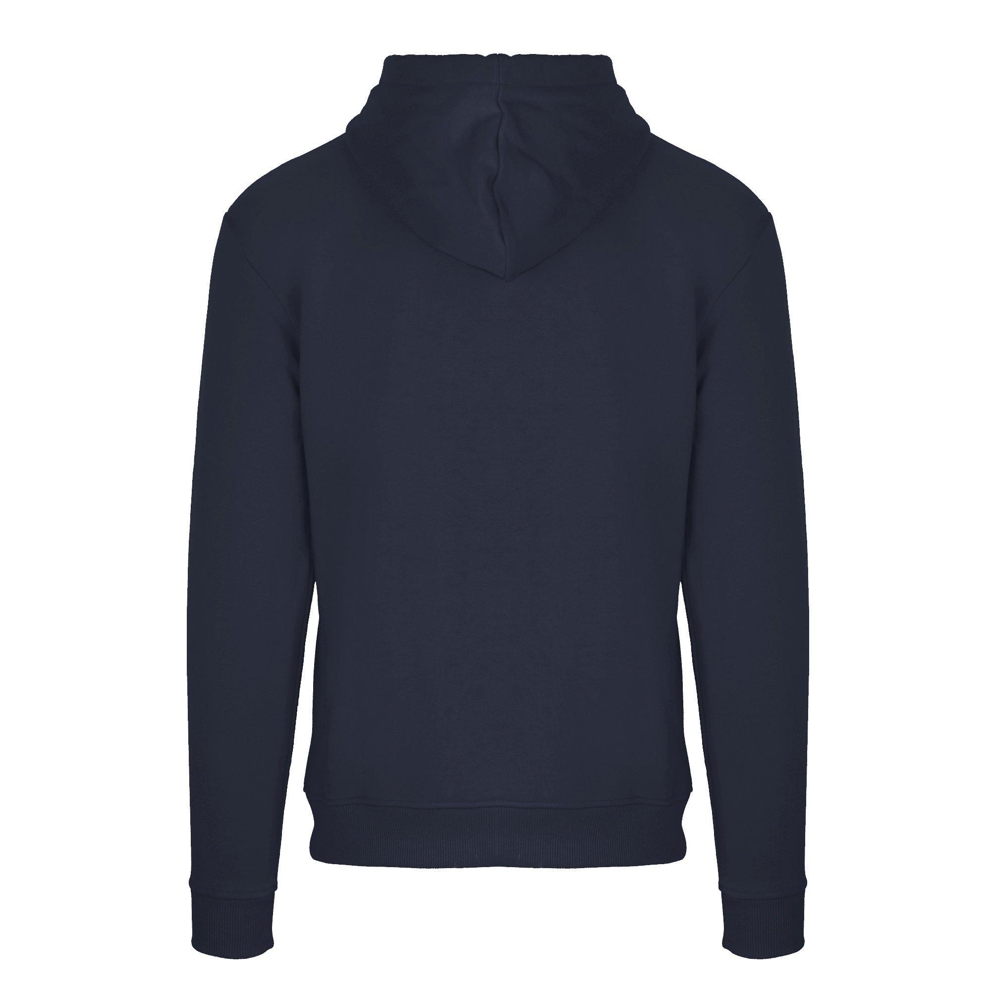   Navy - Aquascutum - Men's Hdy Sweat Pull Over Hoodie - 2