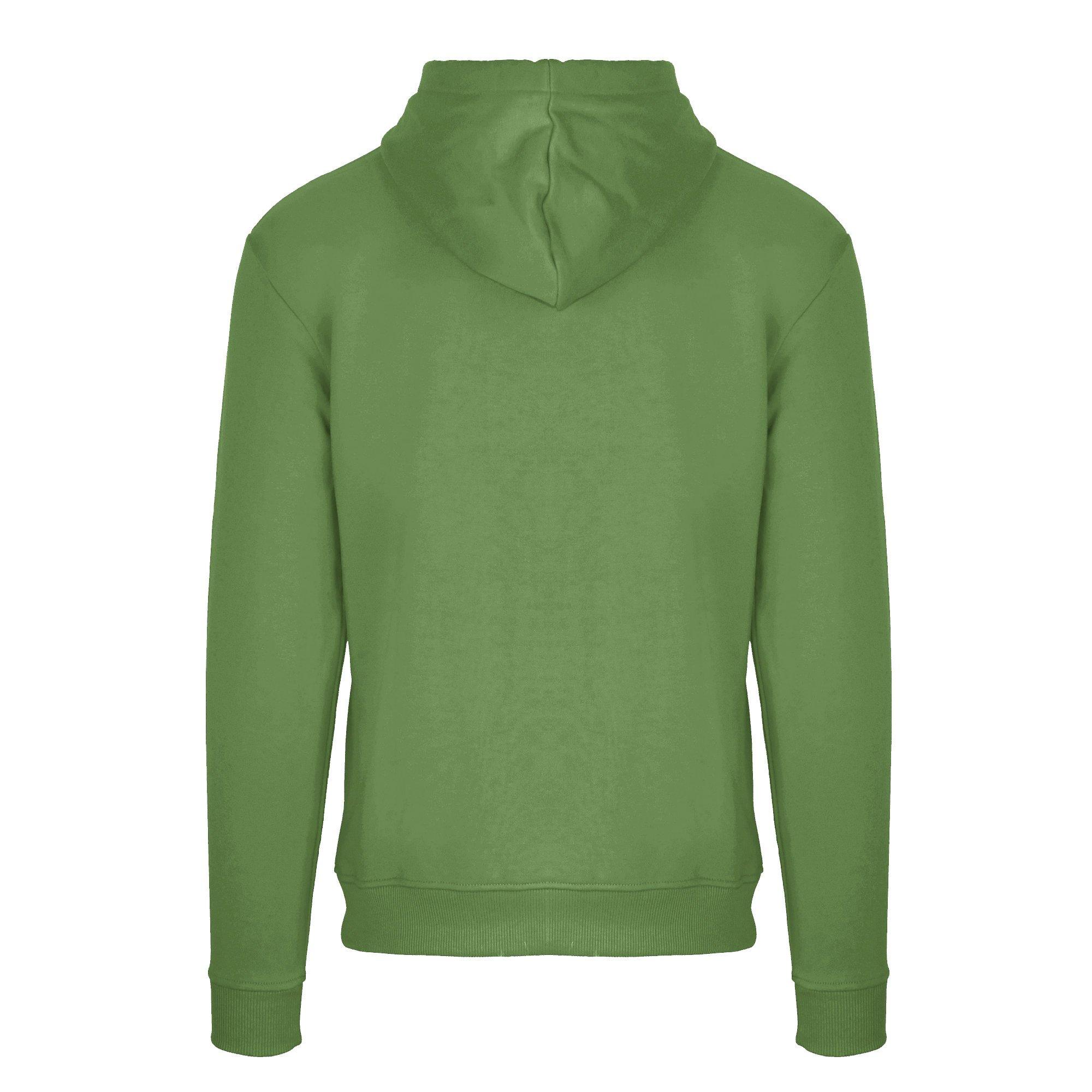  Military Green - Aquascutum - Men's Zip Hooded Sweatshirt - 3