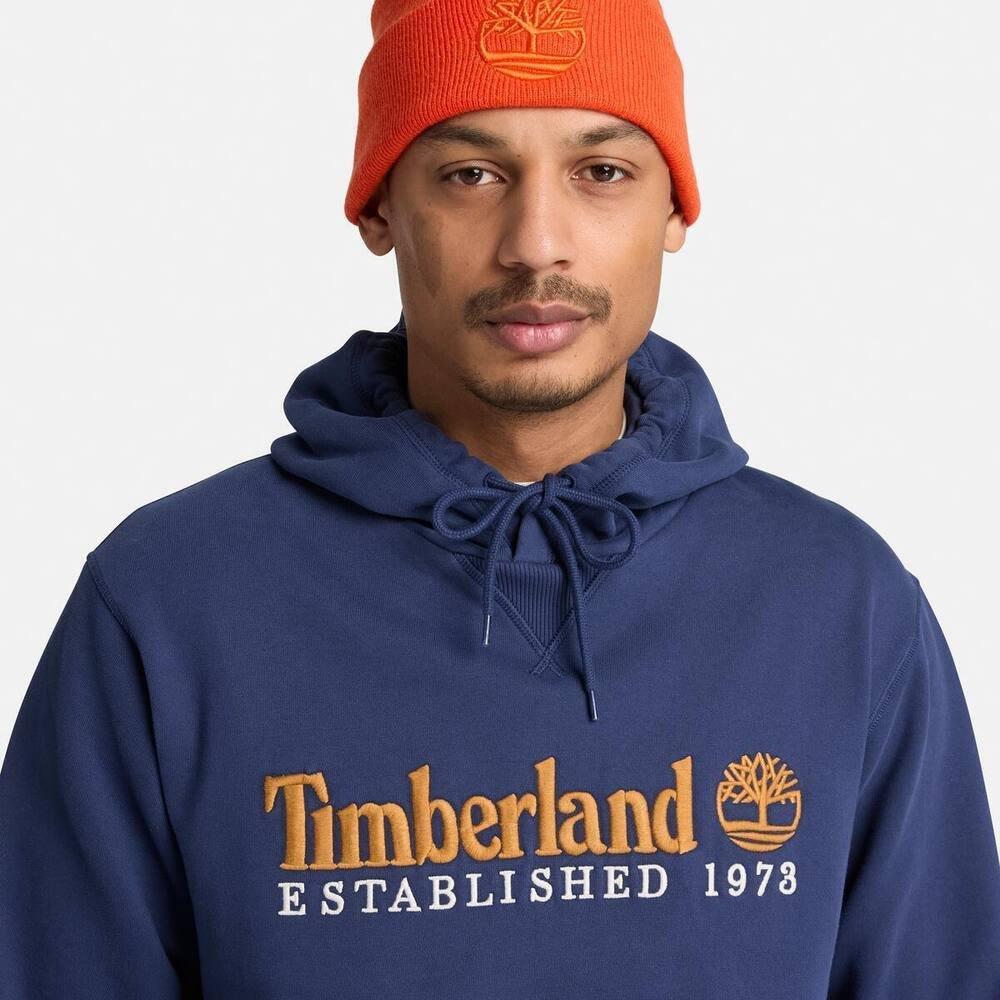 Navy - Timberland - Timb Est. Hoodie Sn64 - 4