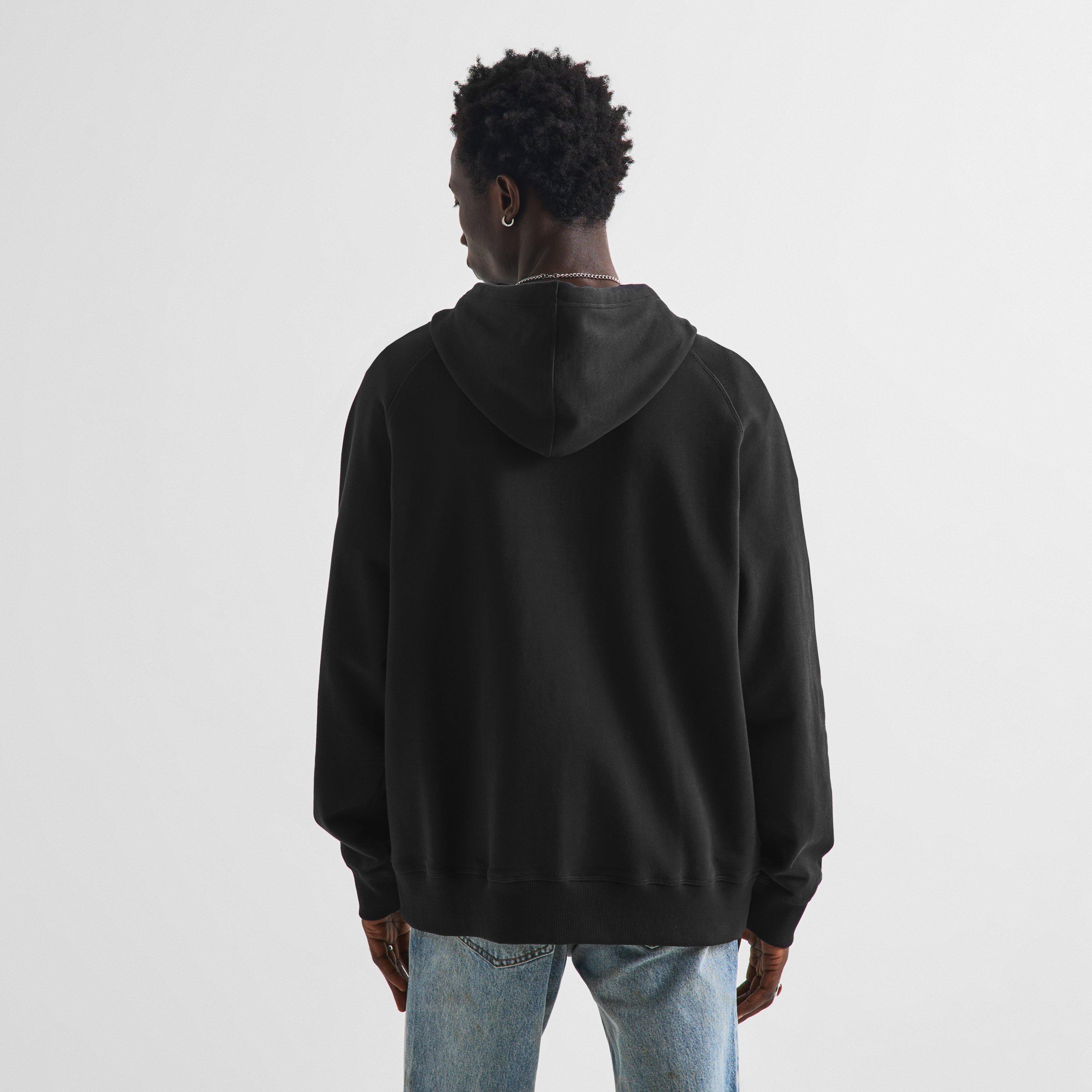 Black - Timberland - Men's Exeter River Cotton Zip Hoodie - 4