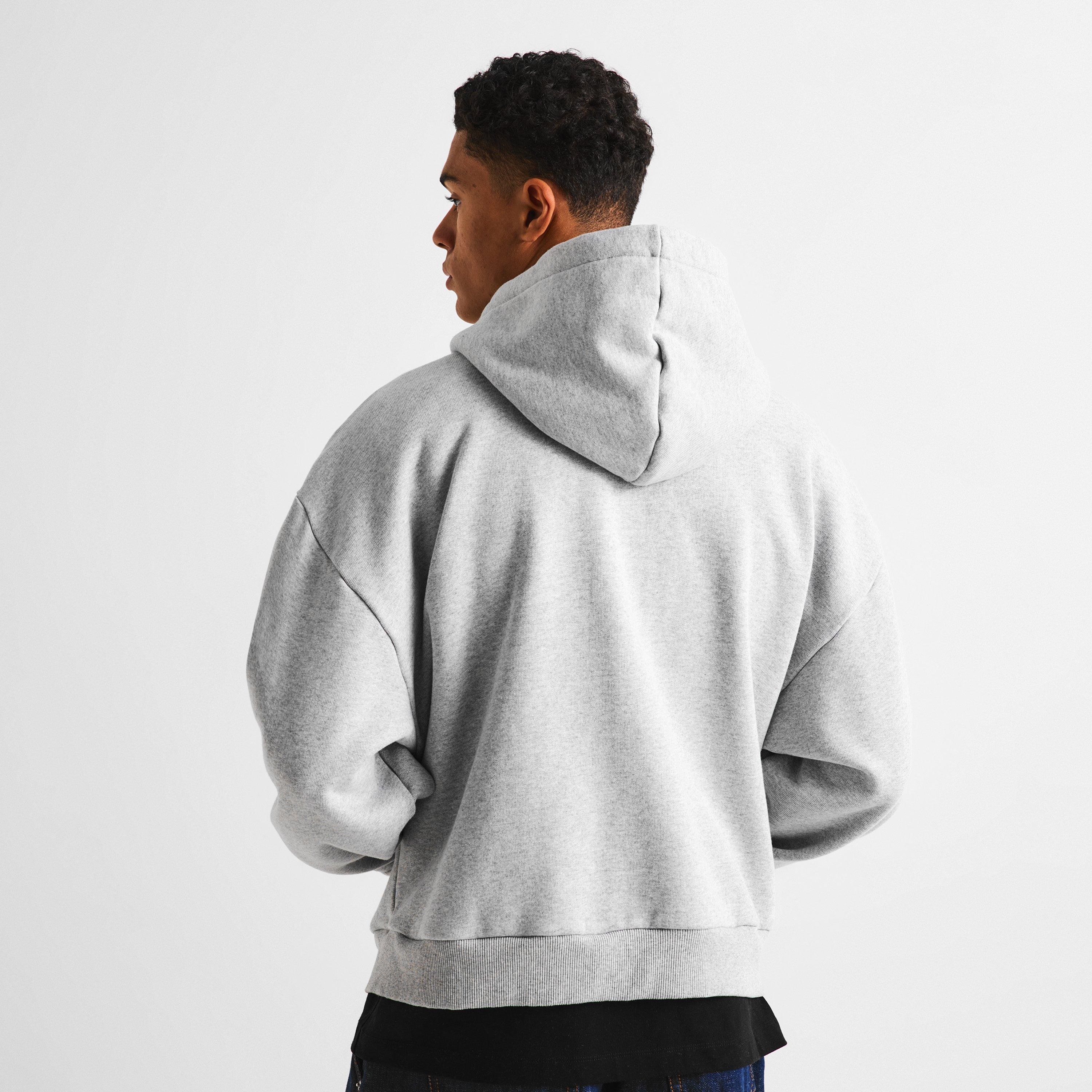 Grey - MKI MIYUKI ZOKU - Men's Uniform Zip Hoodie - 4