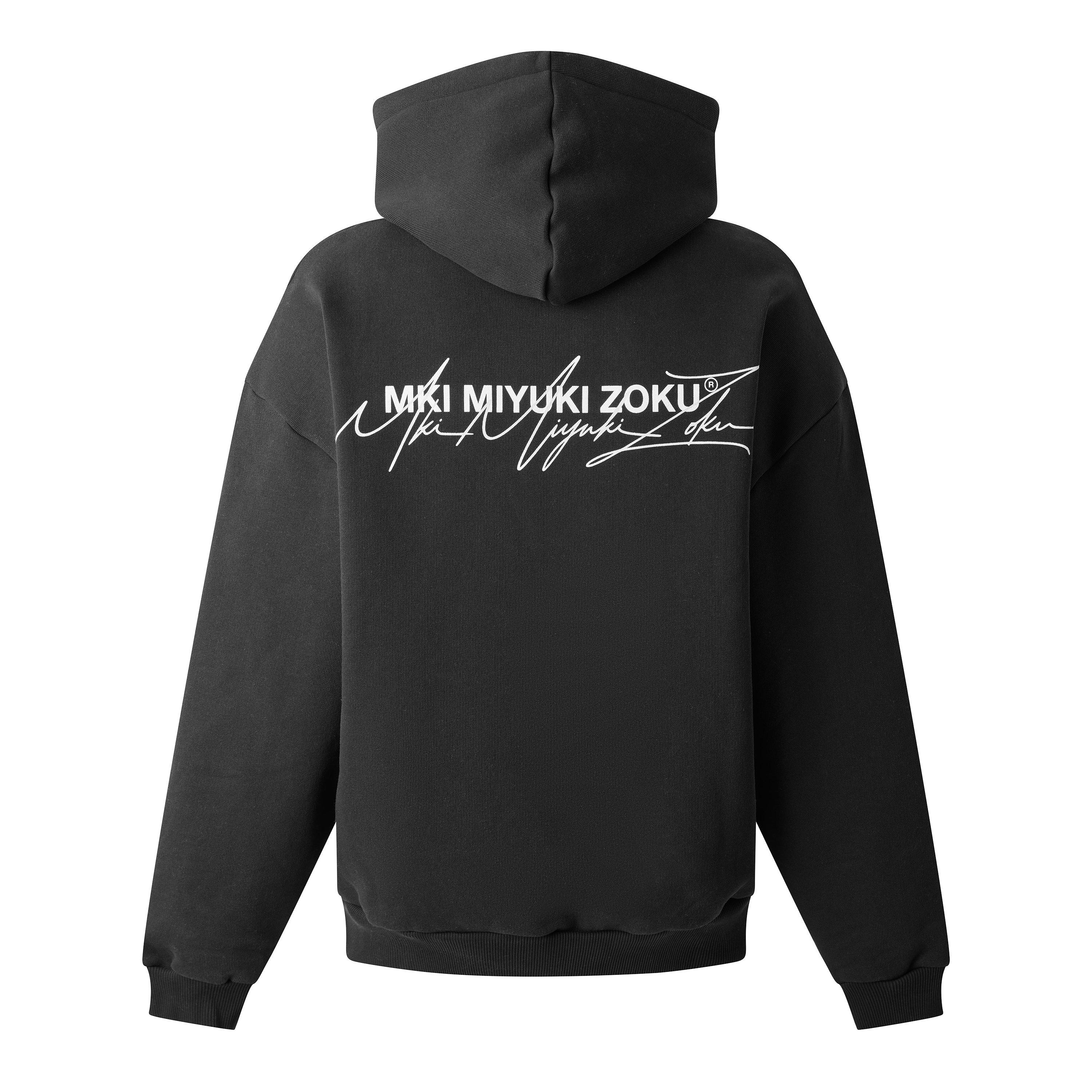Black - MKI MIYUKI ZOKU - Men's Signature Overhead Hoodie - 2