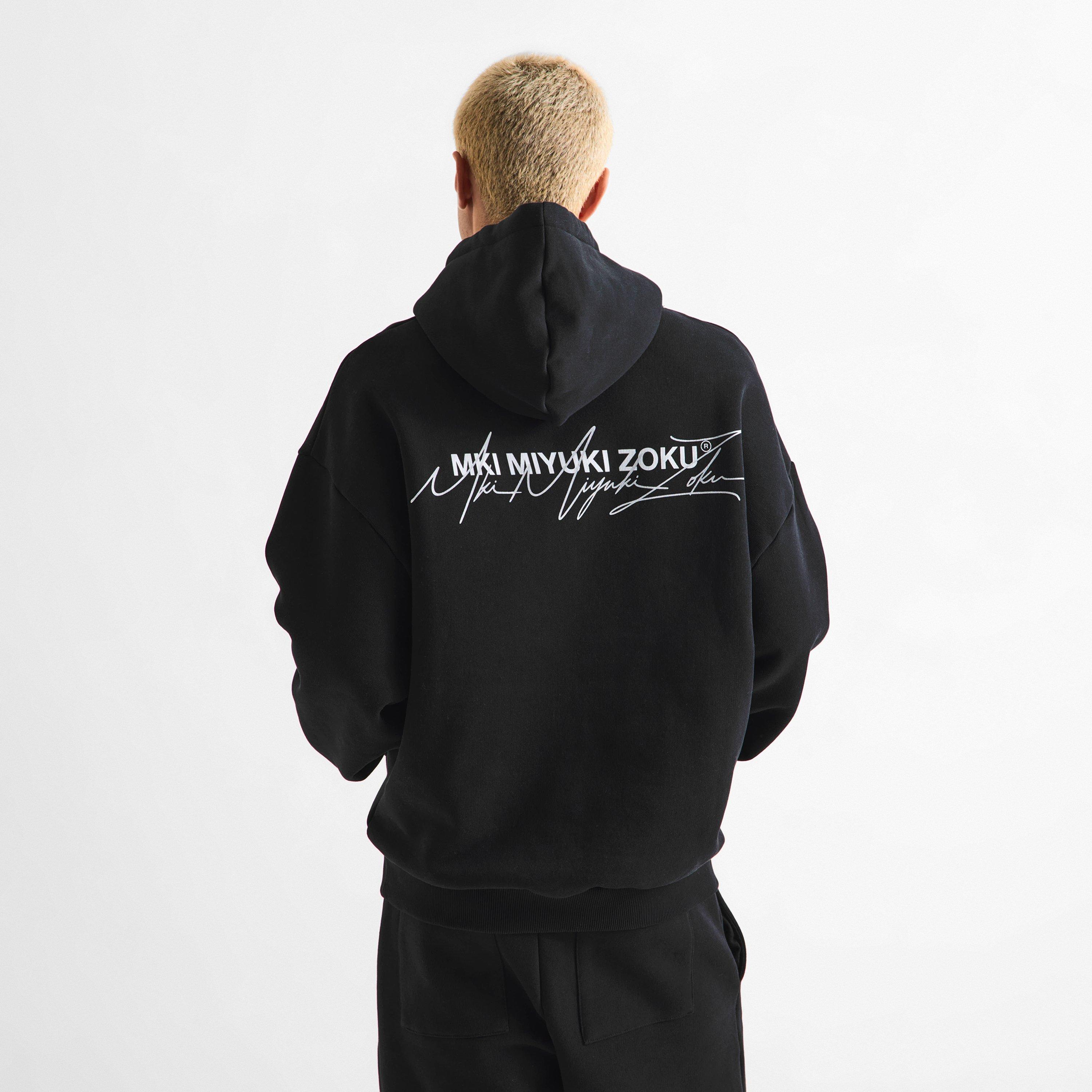 Black - MKI MIYUKI ZOKU - Men's Signature Overhead Hoodie - 4