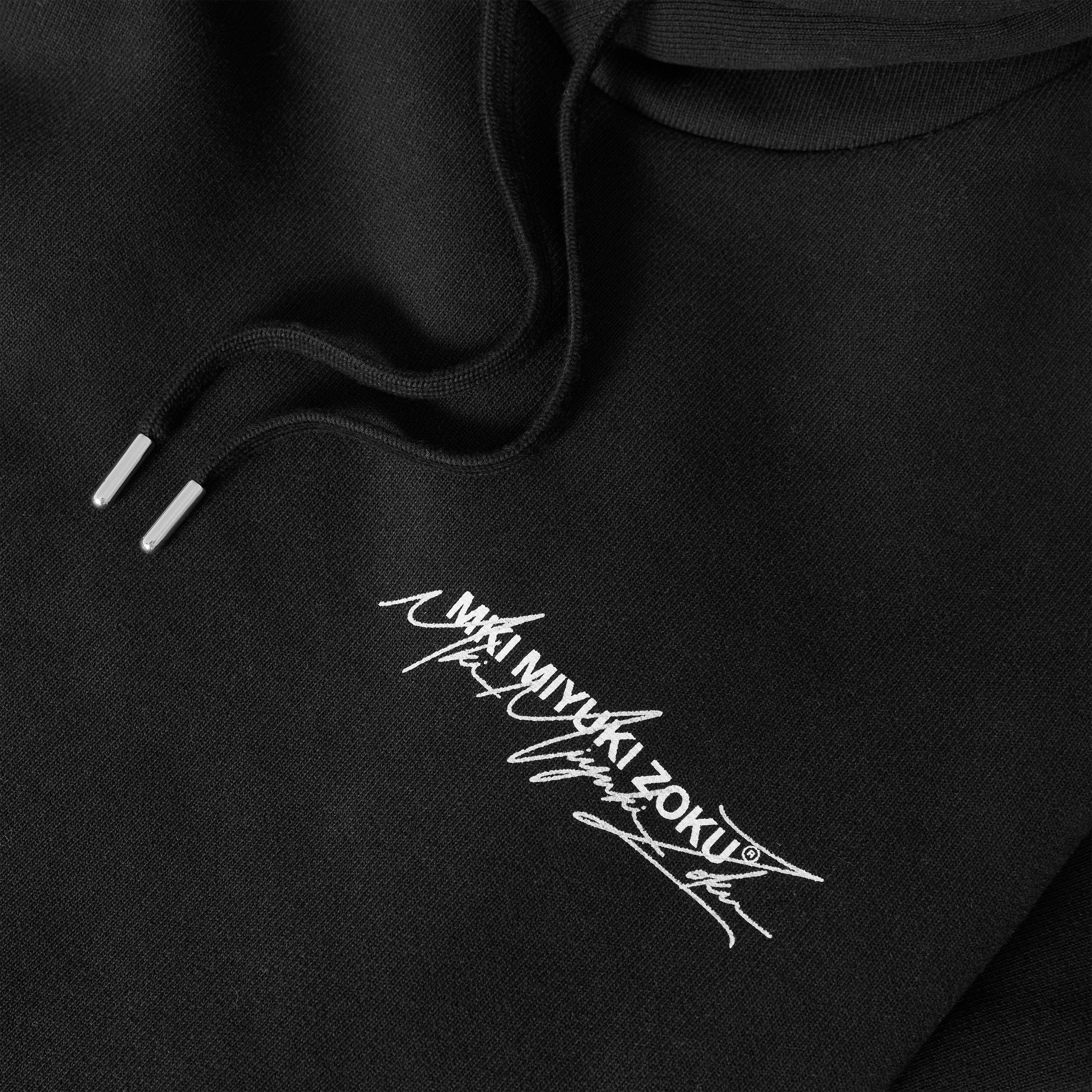 Black - MKI MIYUKI ZOKU - Men's Signature Overhead Hoodie - 3