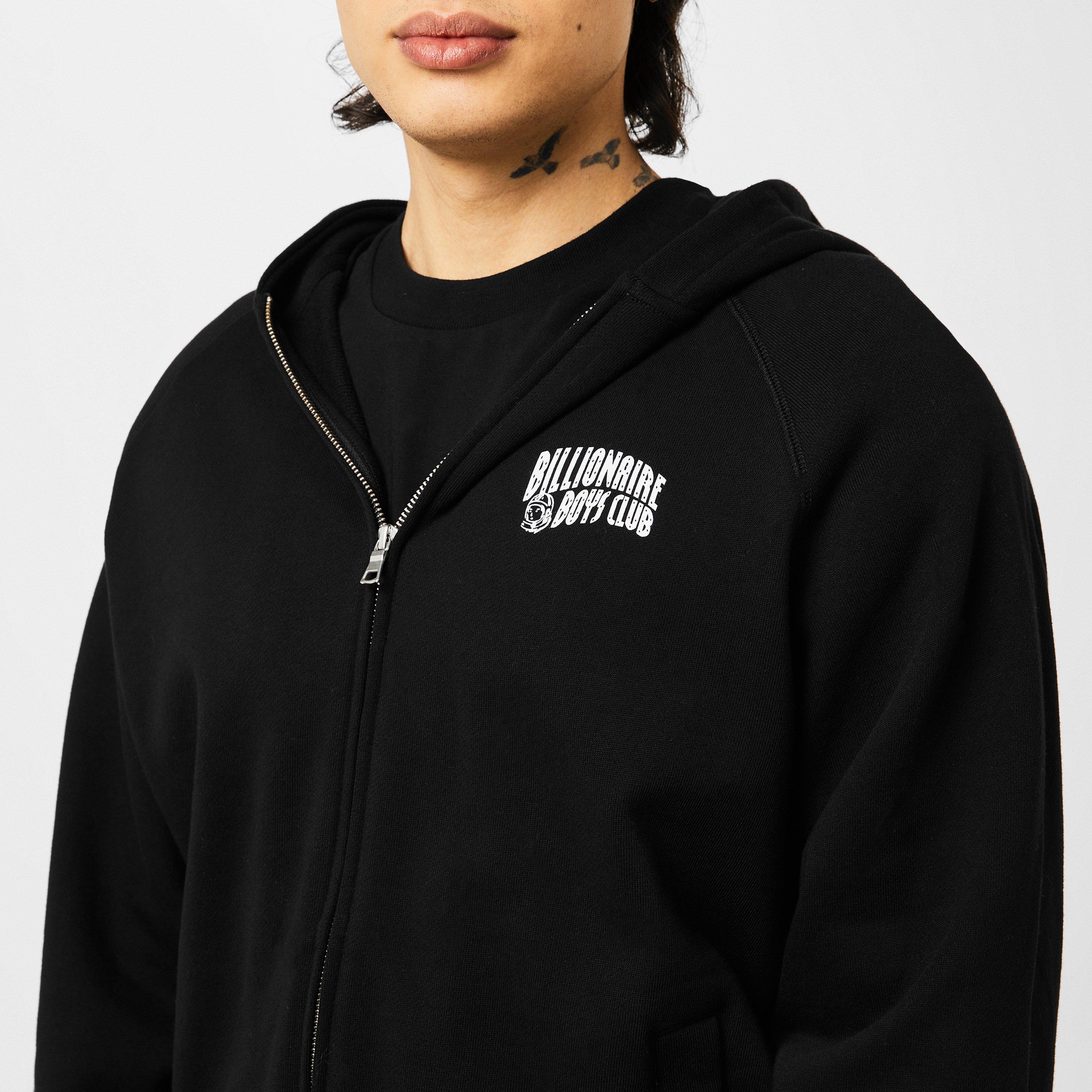 Black - Billionaire Boys Club - Small Arch Logo Zip Hoodie - 5