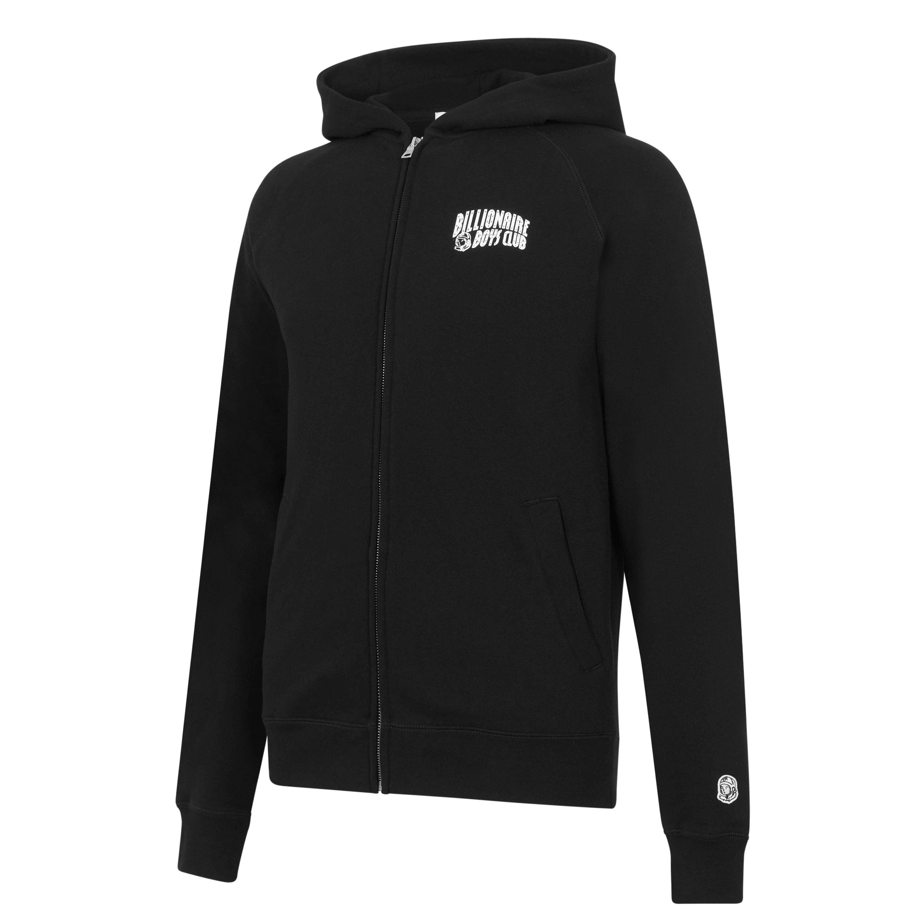 Black - Billionaire Boys Club - Small Arch Logo Zip Hoodie - 6