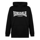 Schwarz - Lonsdale - Essential OTH Hoodie Mens - 1