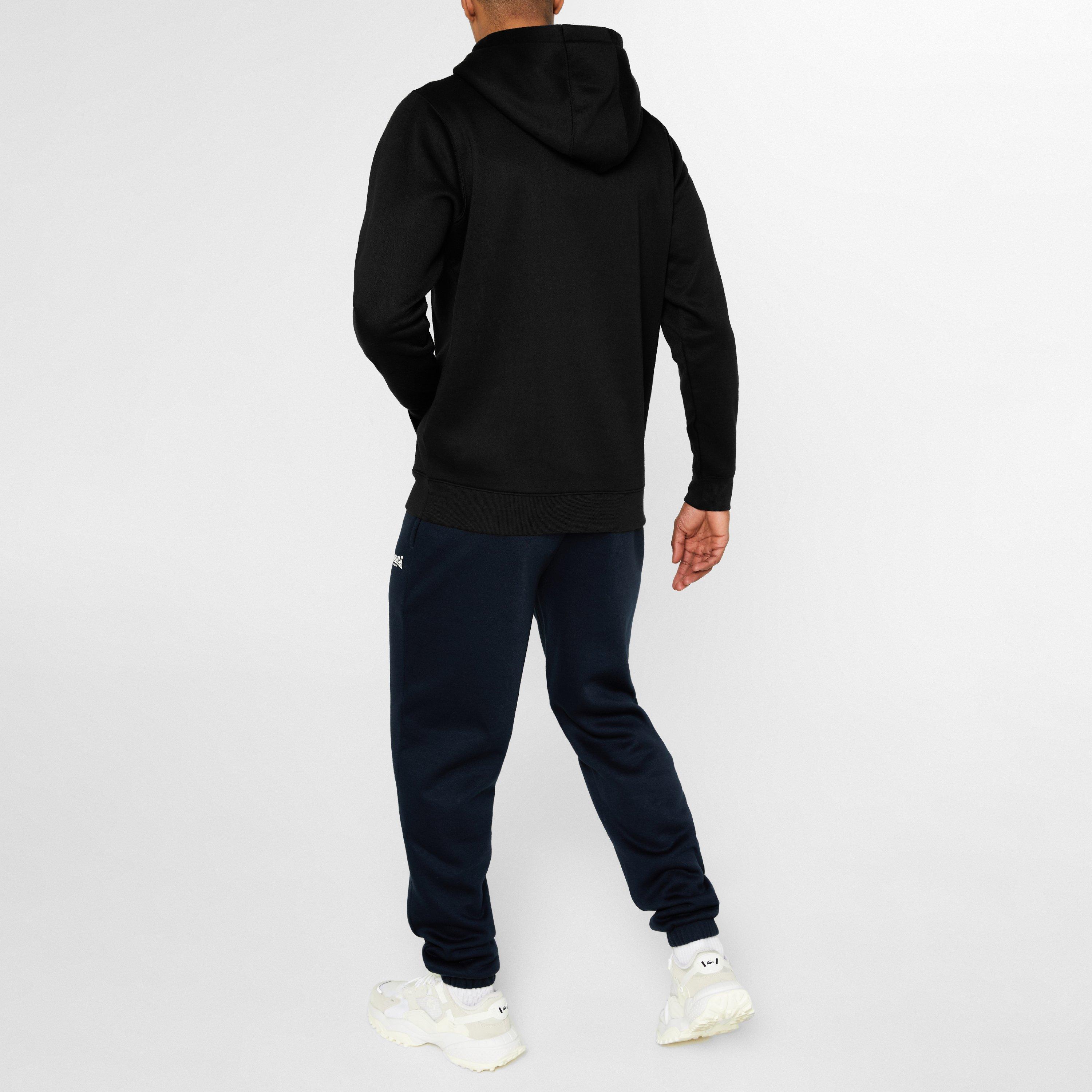 Black - Lonsdale - Essential Hoodie Mens - 4