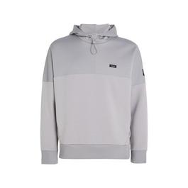 Calvin Klein Mix Media Pique Interlock Hoodie