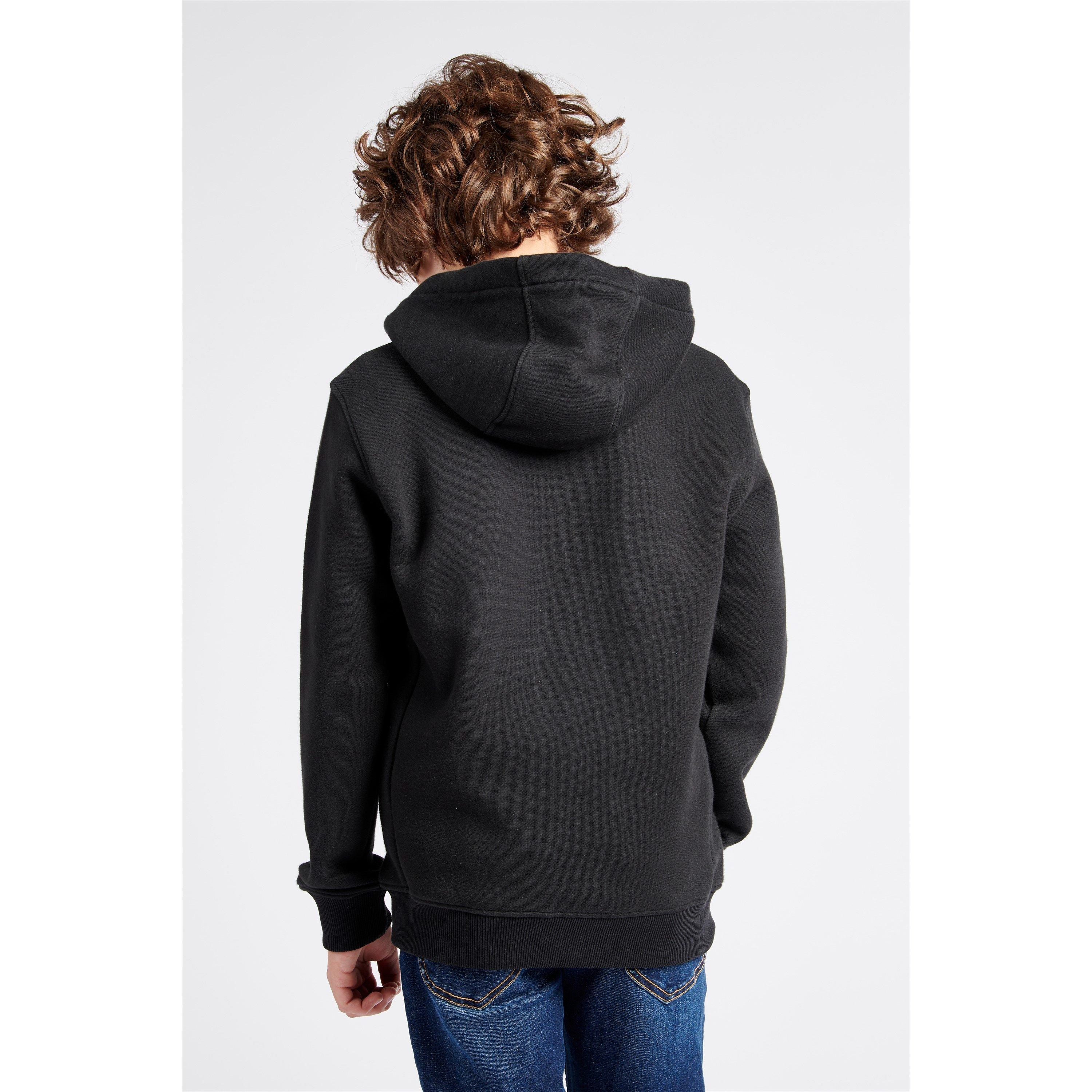 Black - Lee - Lee Wobbly Graphic Zip Hoodie Juniors - 3
