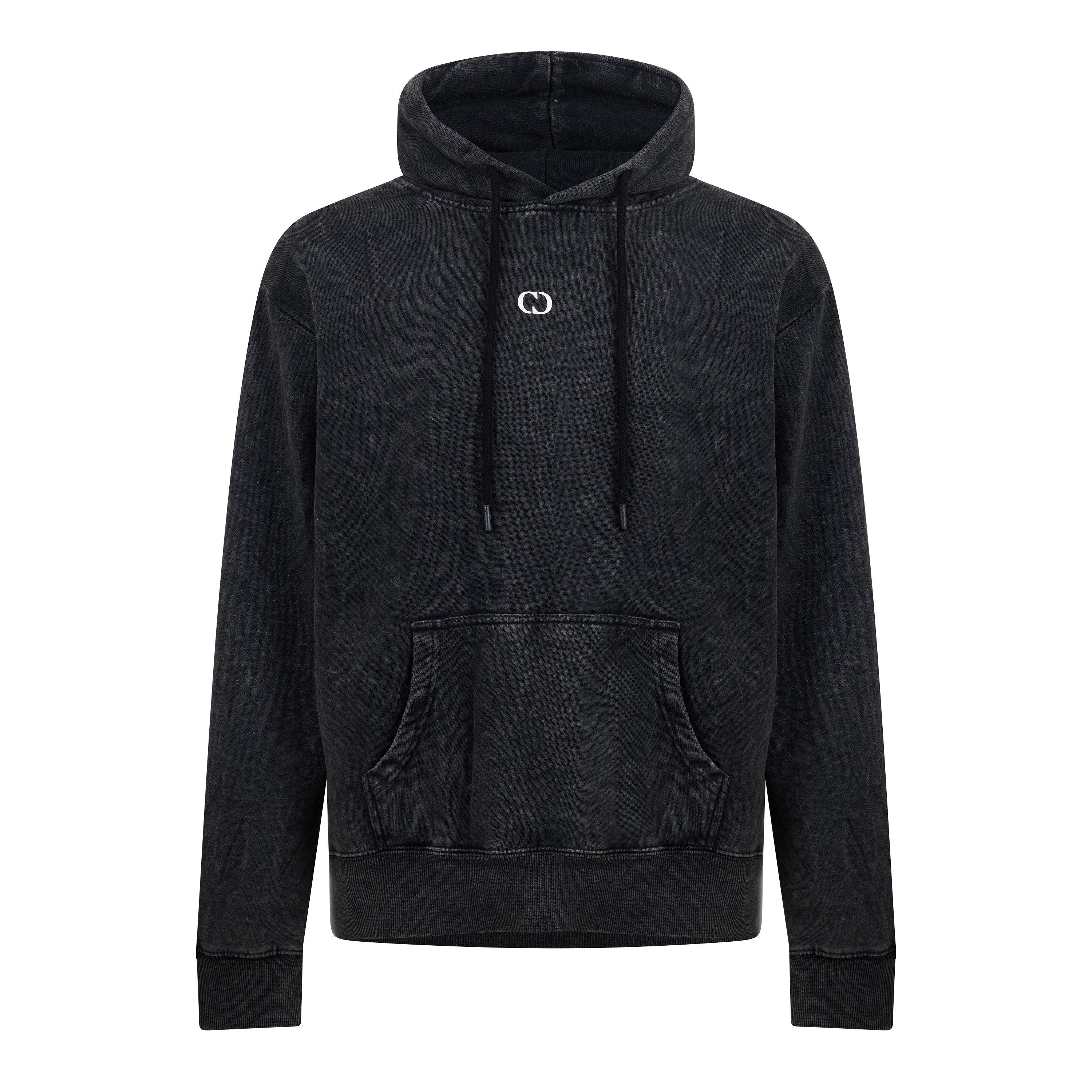 Black Wash - Criminal Damage - Men's Galaxy Hood Pull Over Hoodie - 1