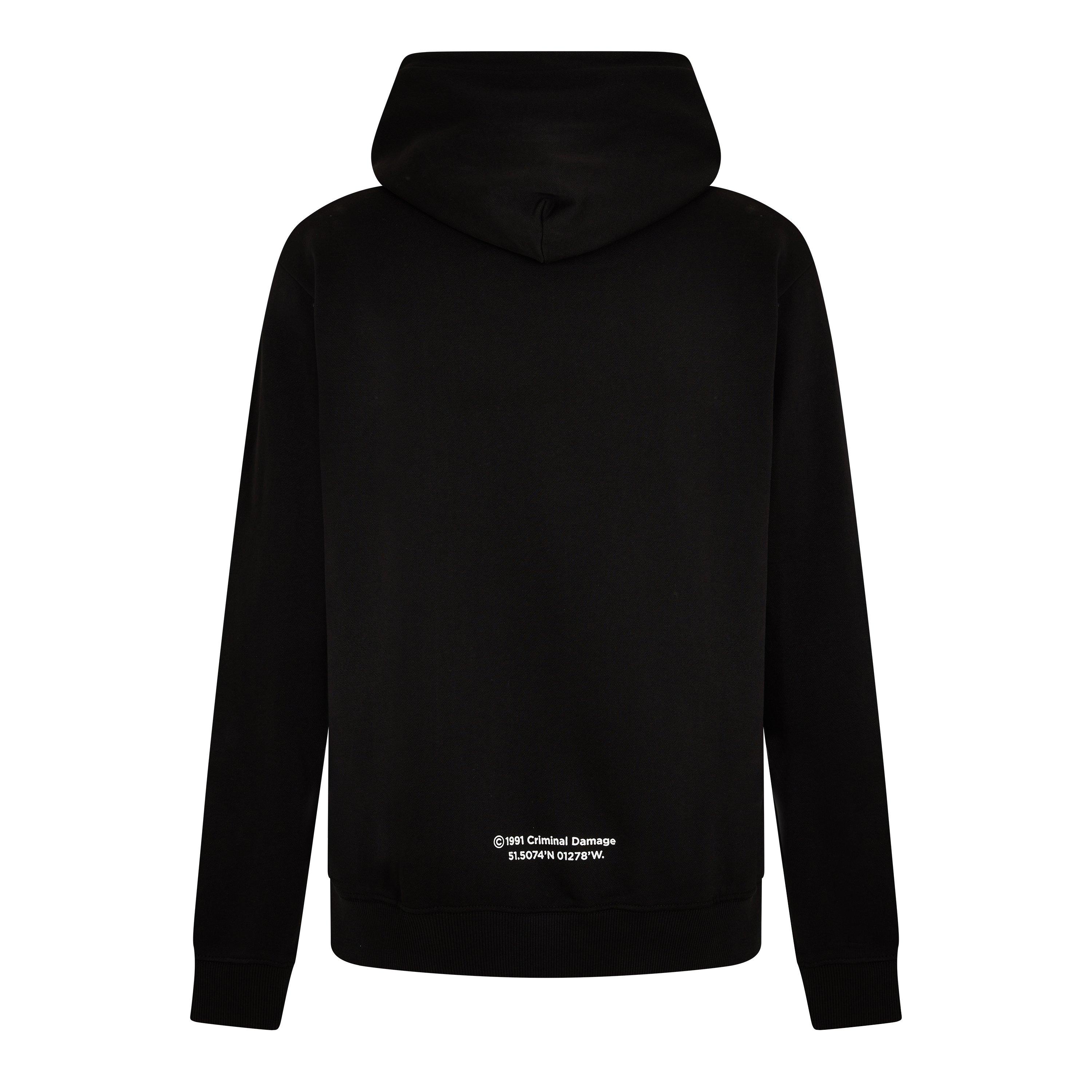 Black - Criminal Damage - CriminalDamage Goth Reflektor Hood Mens - 2