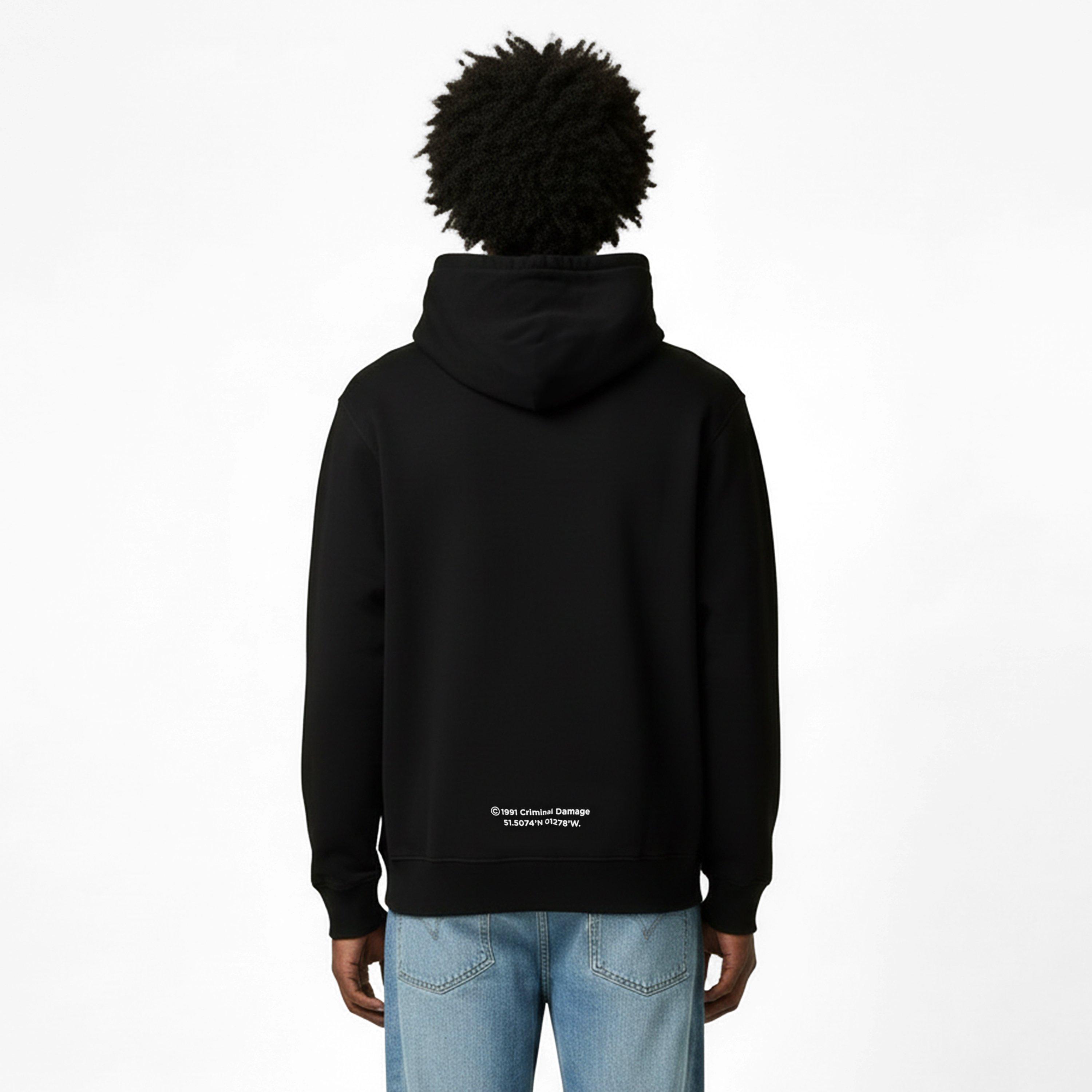 Black - Criminal Damage - CriminalDamage Gothic Spray Hood Mens - 4