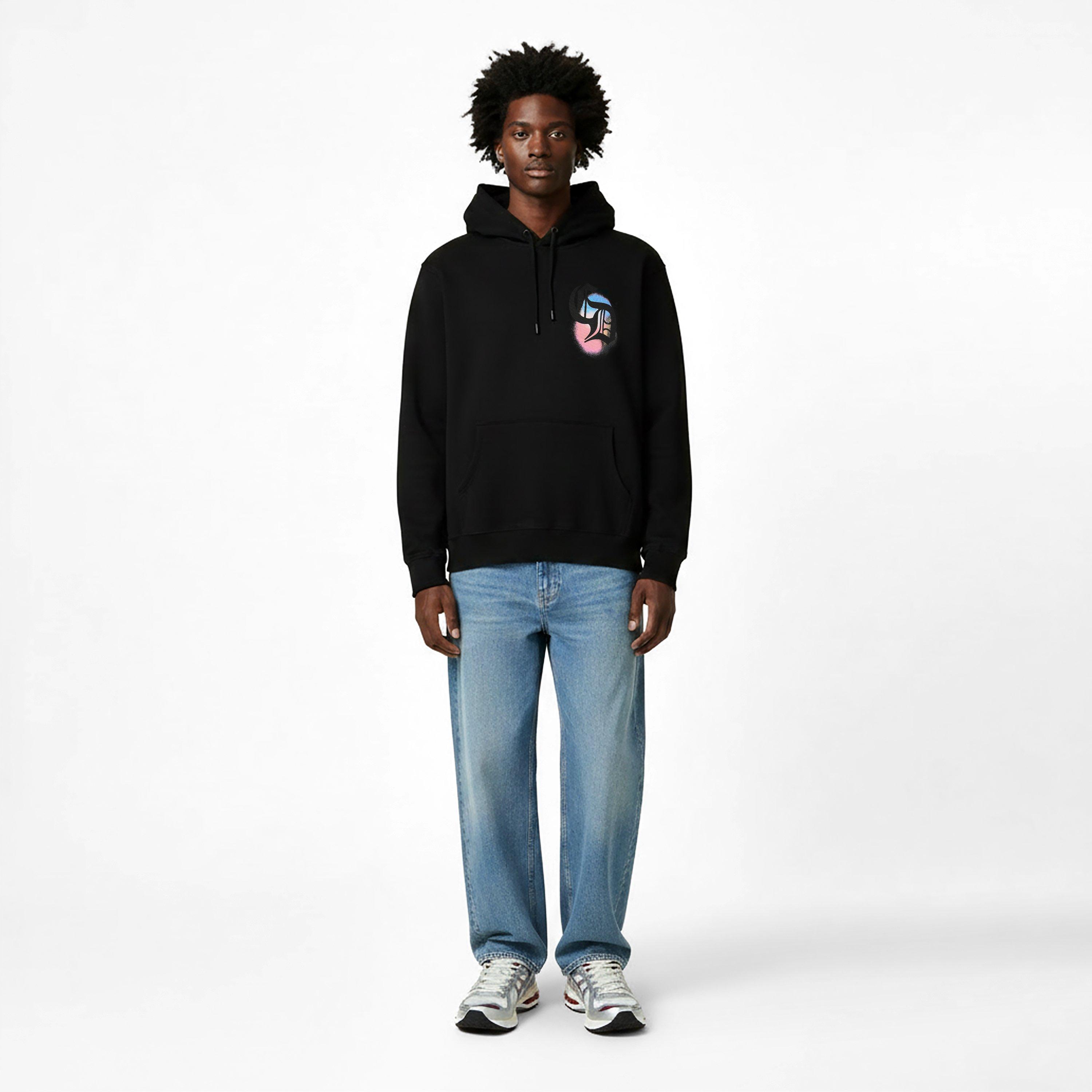 Criminal Damage Men's Gothic Spray Pull Over Hoodie | Sports Direct