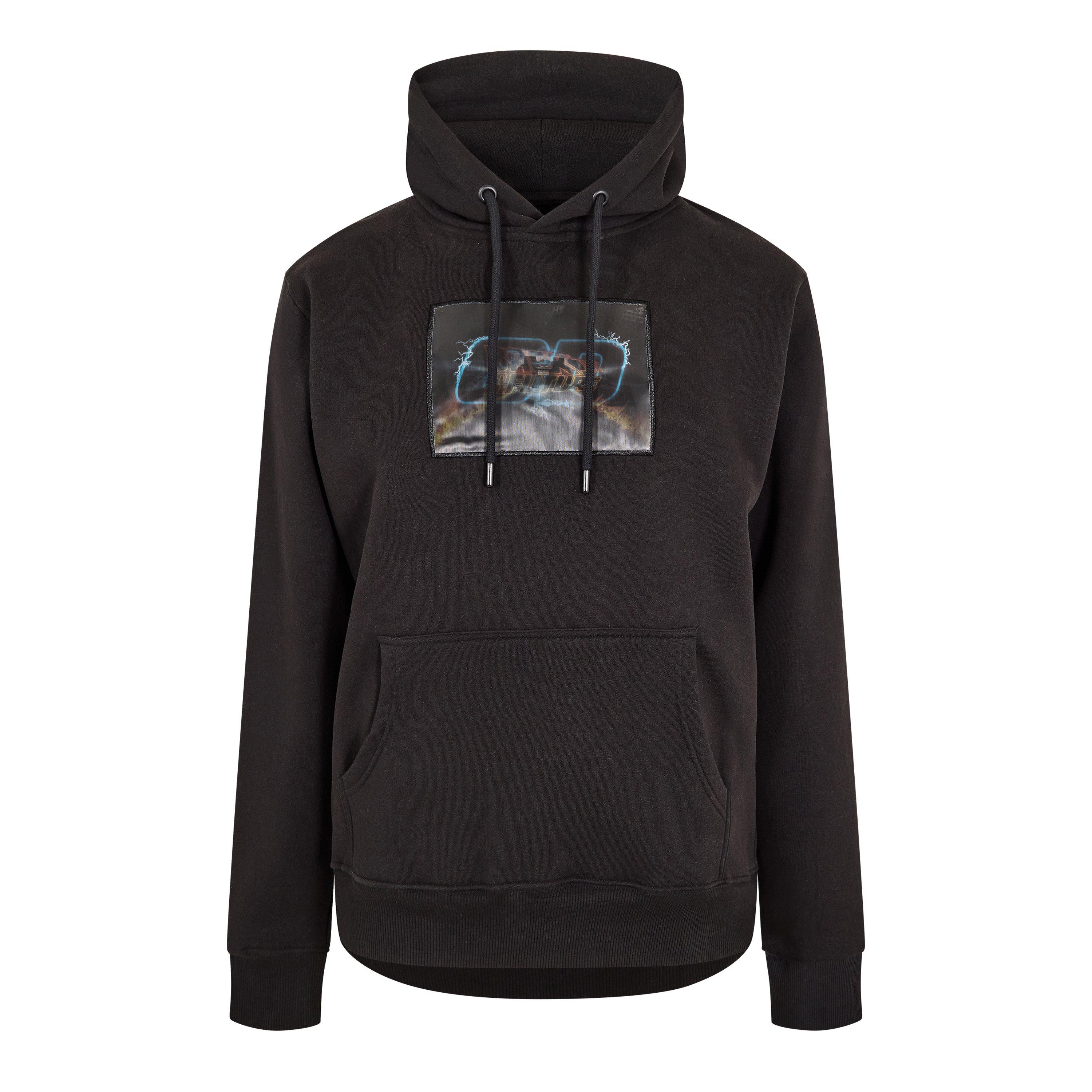 Black - Criminal Damage - Men's Lenticular Hood Pull Over Hoodie - 1