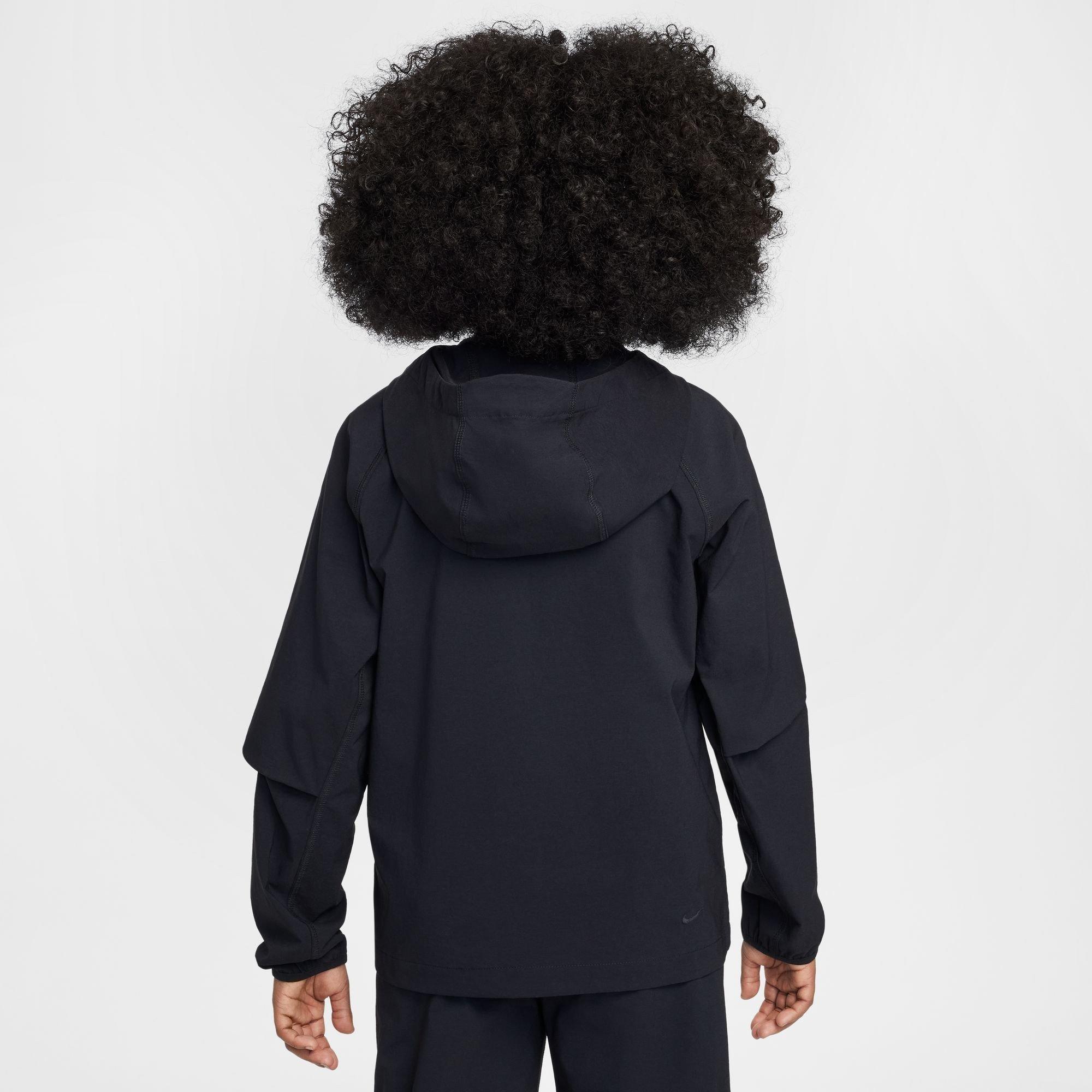 Black - Nike - Nike Wvn Zip Hood Jn00 - 2