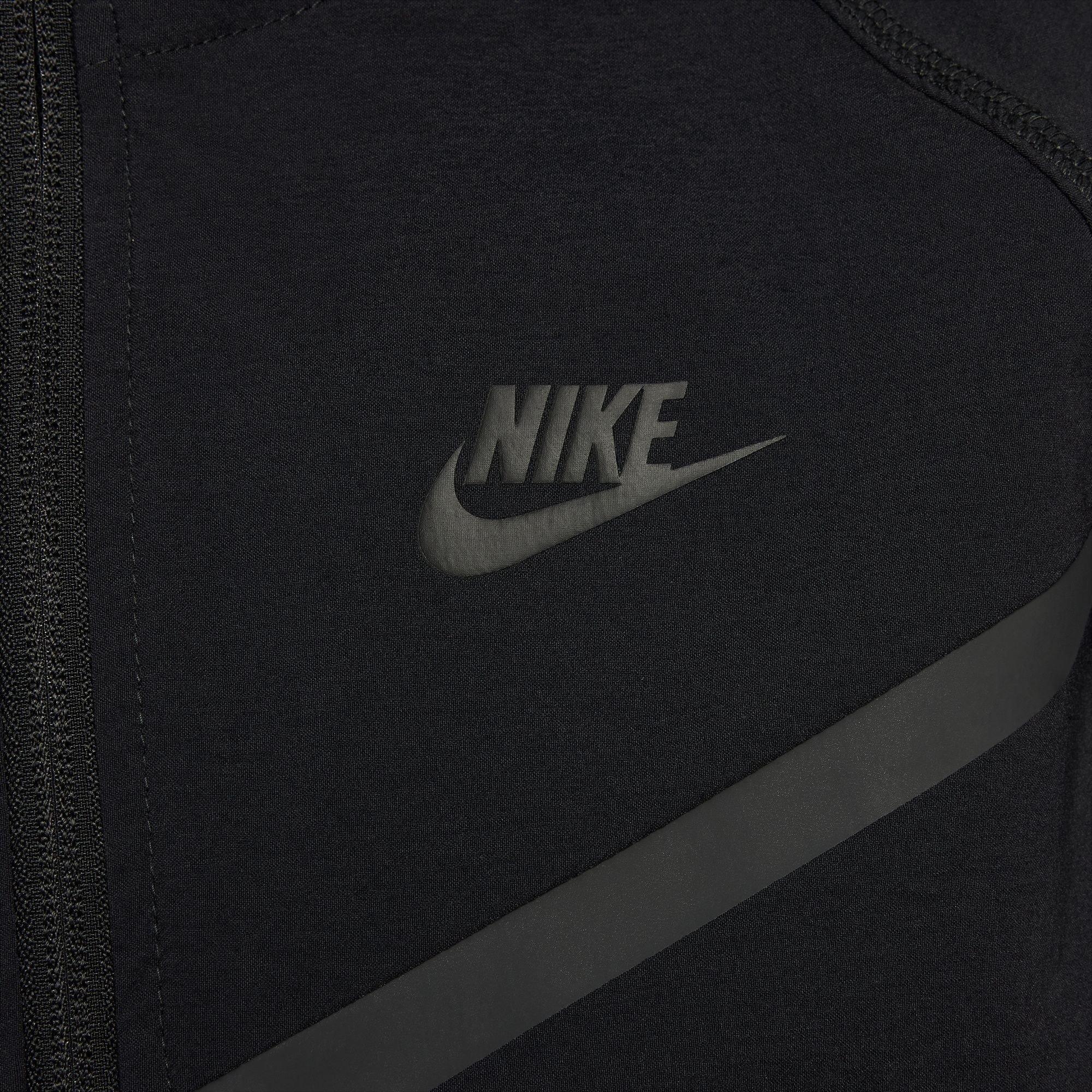 Black - Nike - Nike Wvn Zip Hood Jn00 - 4