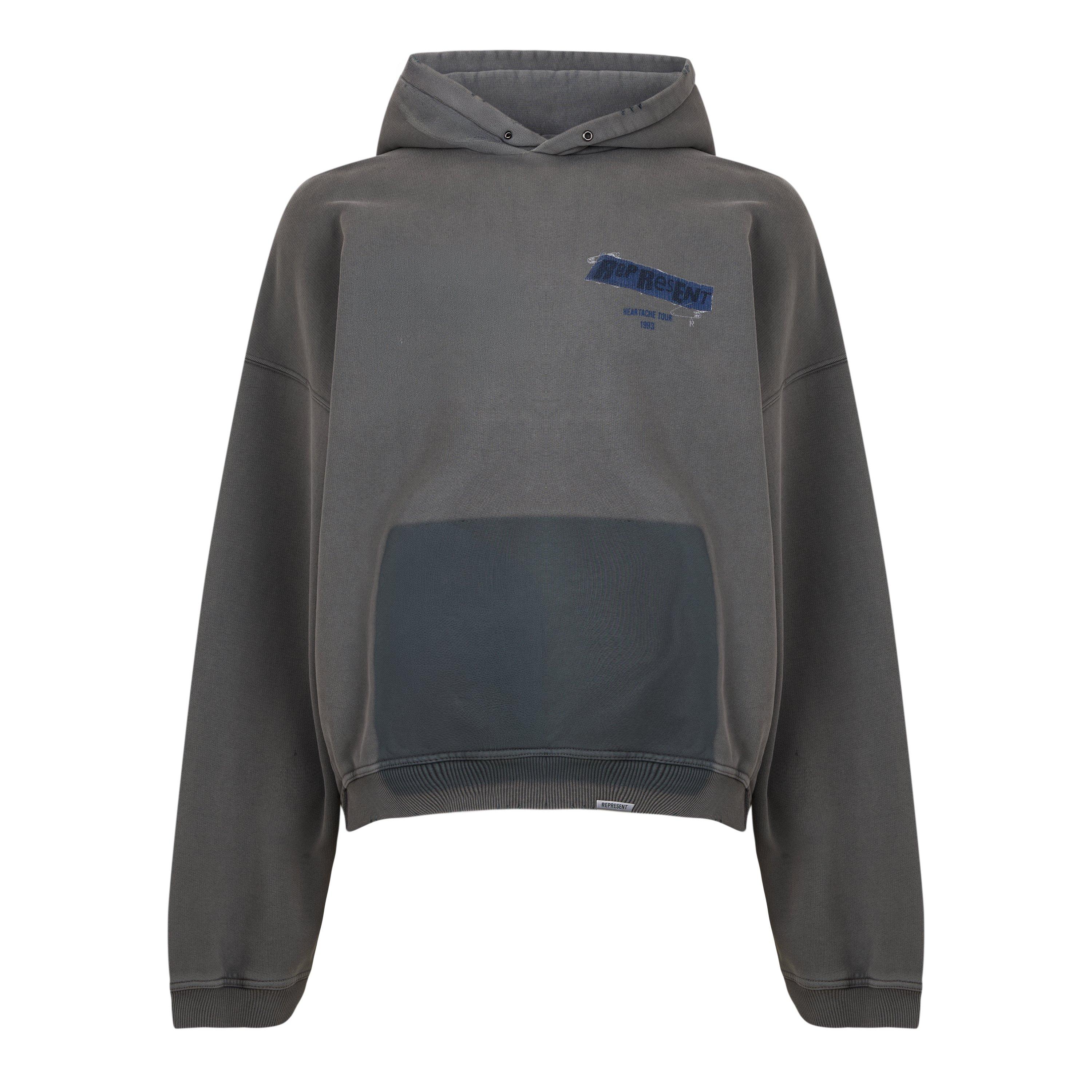 Men's Ransom Over the Head Cotton Oversized-Fit Hoodie