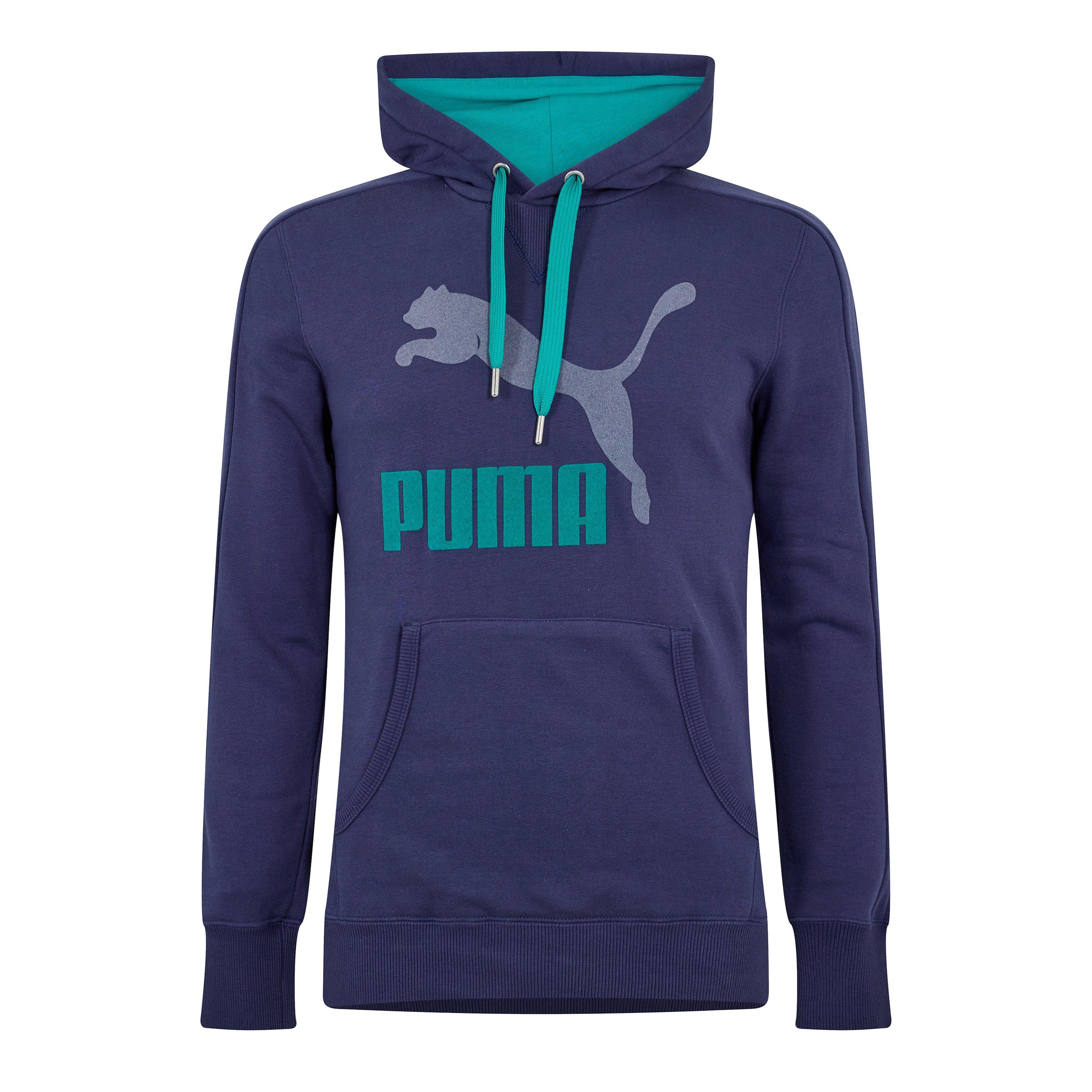 Bleu - Puma - (9) Oh Logo Hoody_Terry Mens - 1
