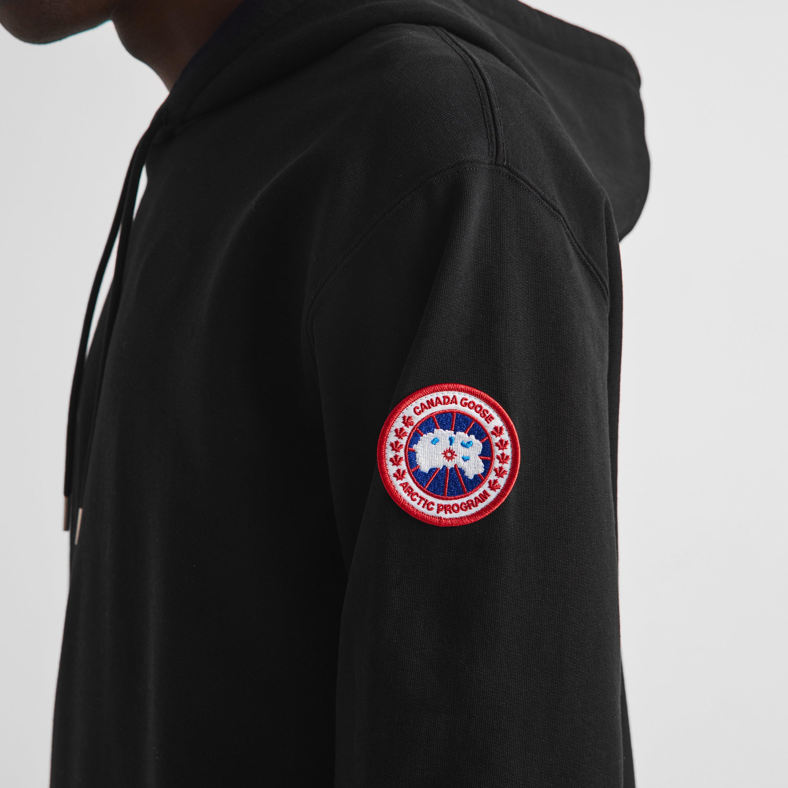 Black 9061 - Canada Goose - Men's Loon Cotton Over the Head Hoodie - 5