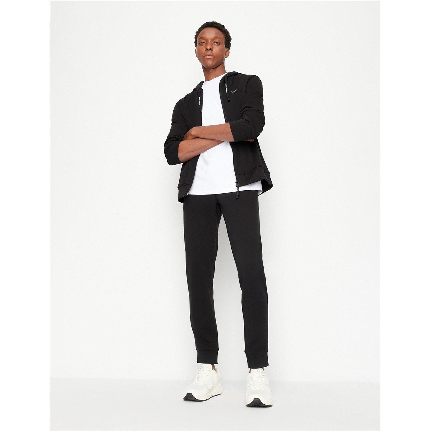 Zwart 1200 - Armani Exchange - Felpa Hoodie - 2