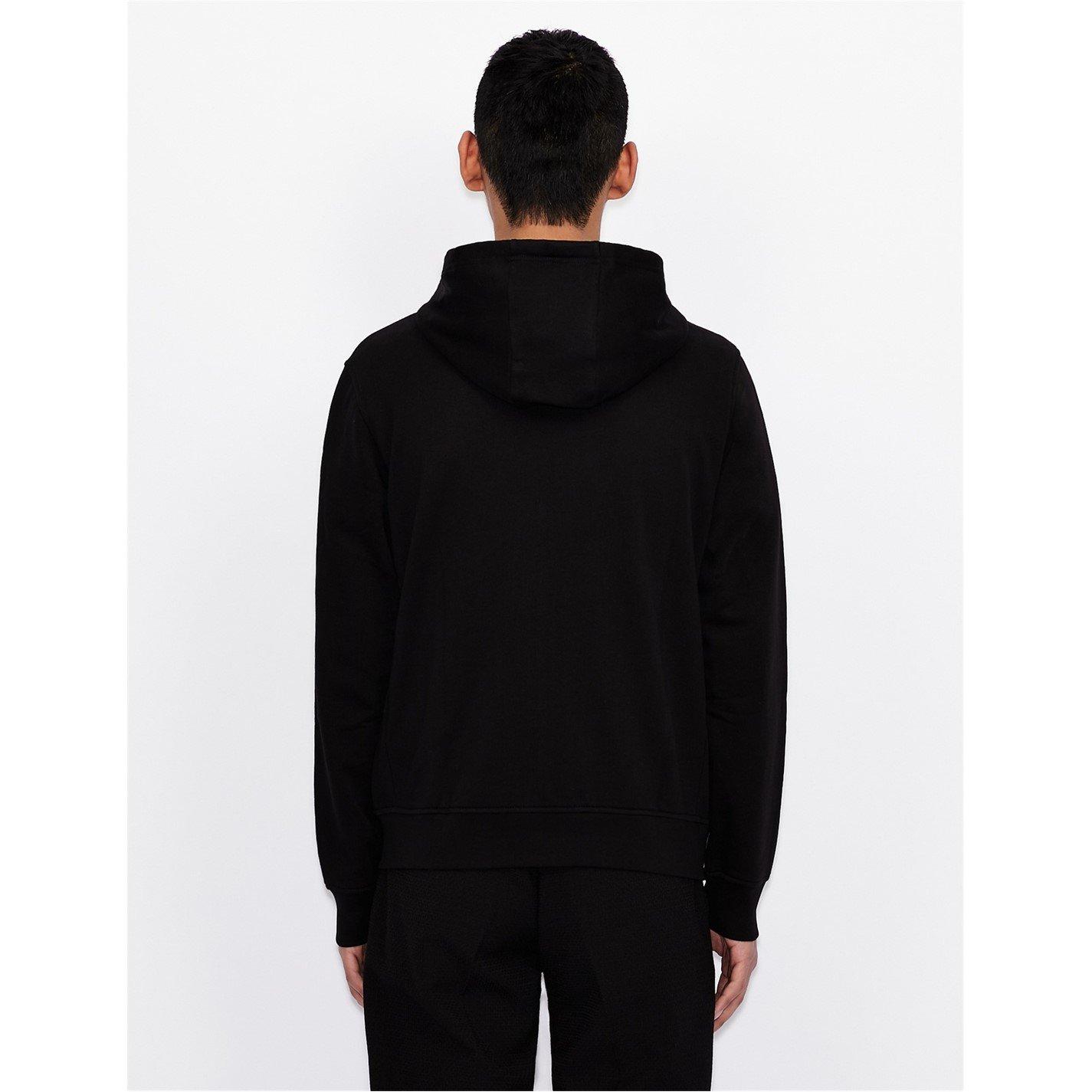 Zwart 1200 - Armani Exchange - Felpa Hoodie - 3