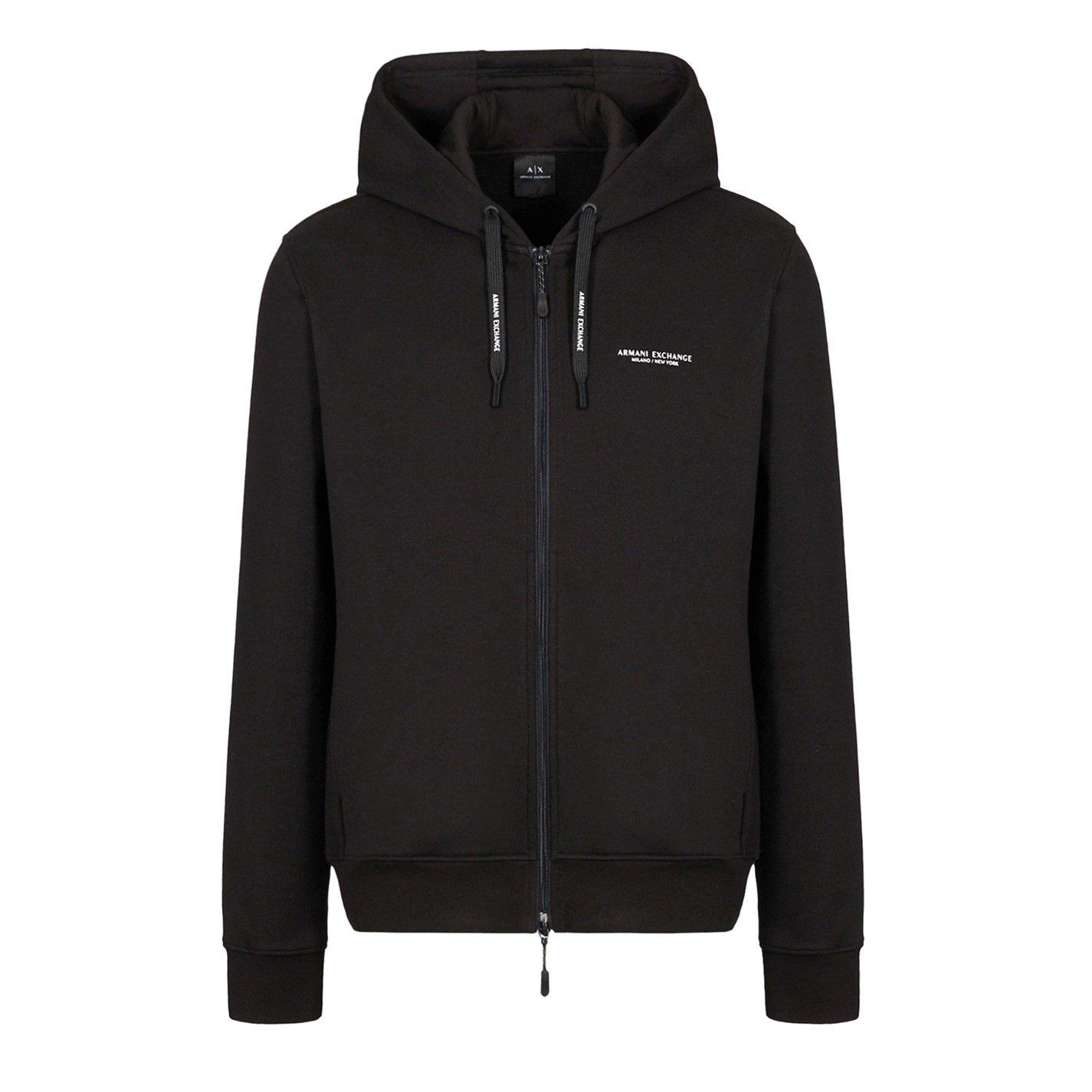 Zwart 1200 - Armani Exchange - Felpa Hoodie - 5