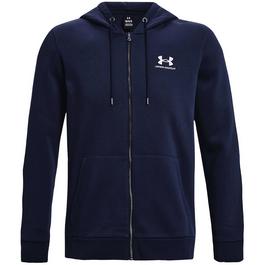 Under Armour Armour Essential Fleece Full Zip Hoodie Mens