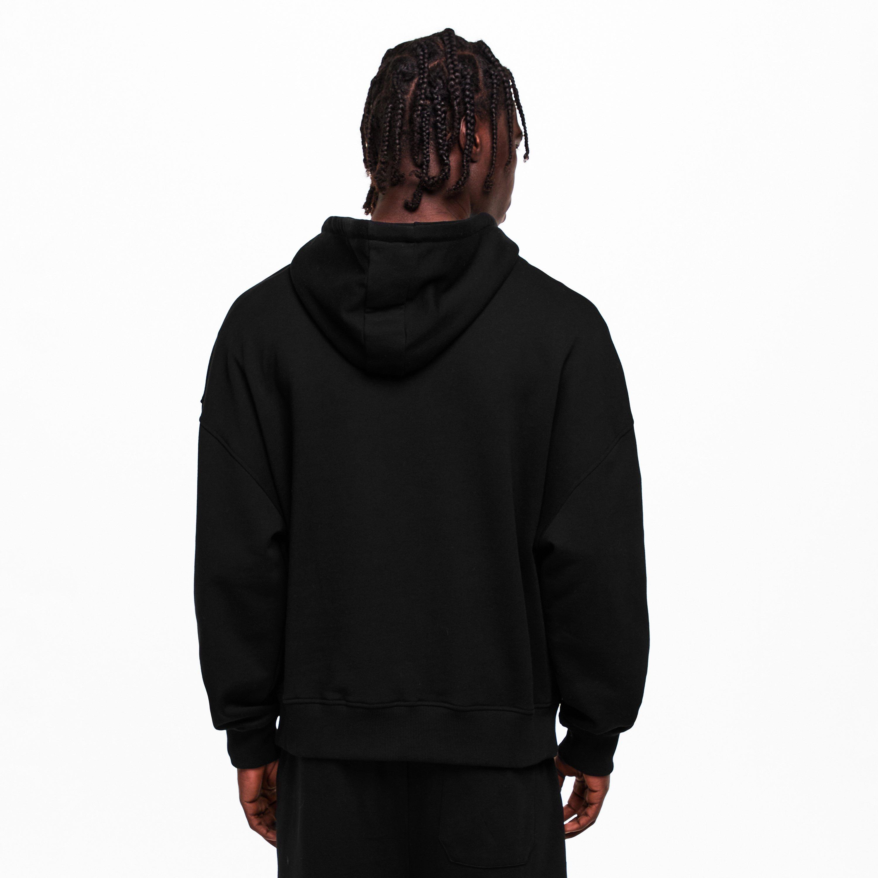 Black - Homies Marbella - HOMIES ESSENTIALS HOODIE BLACK - 4