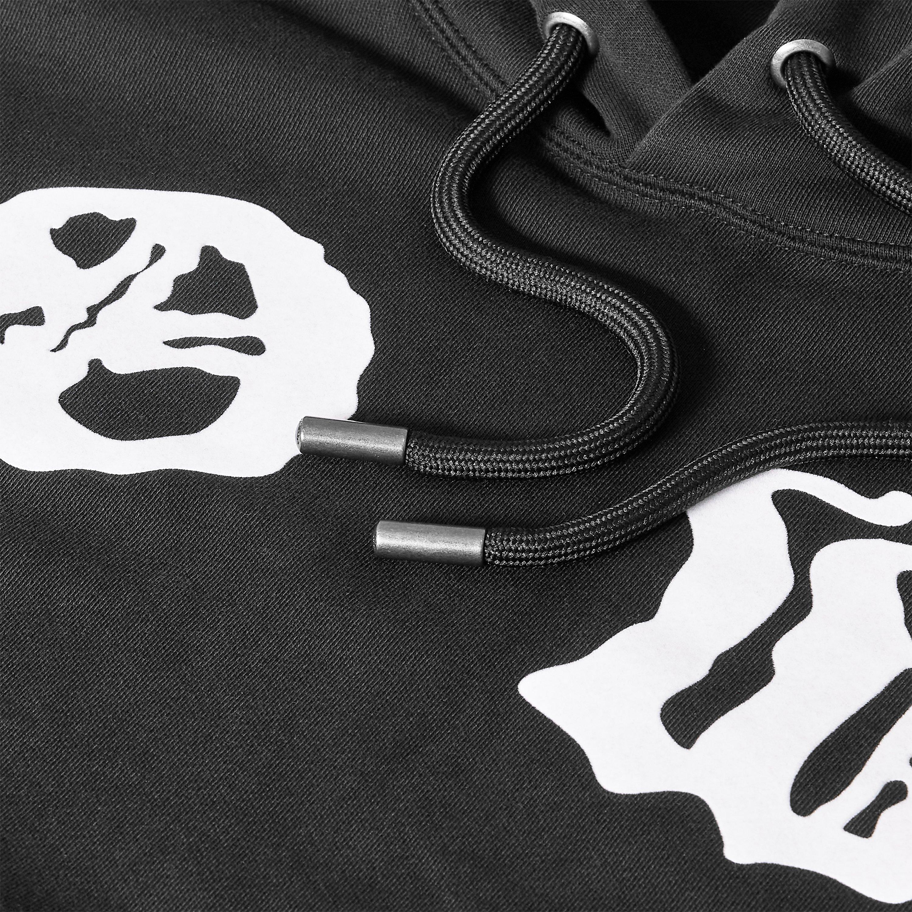 Black - Off White - Men's Palace Arrow Skate Overhead Hoodie - 5