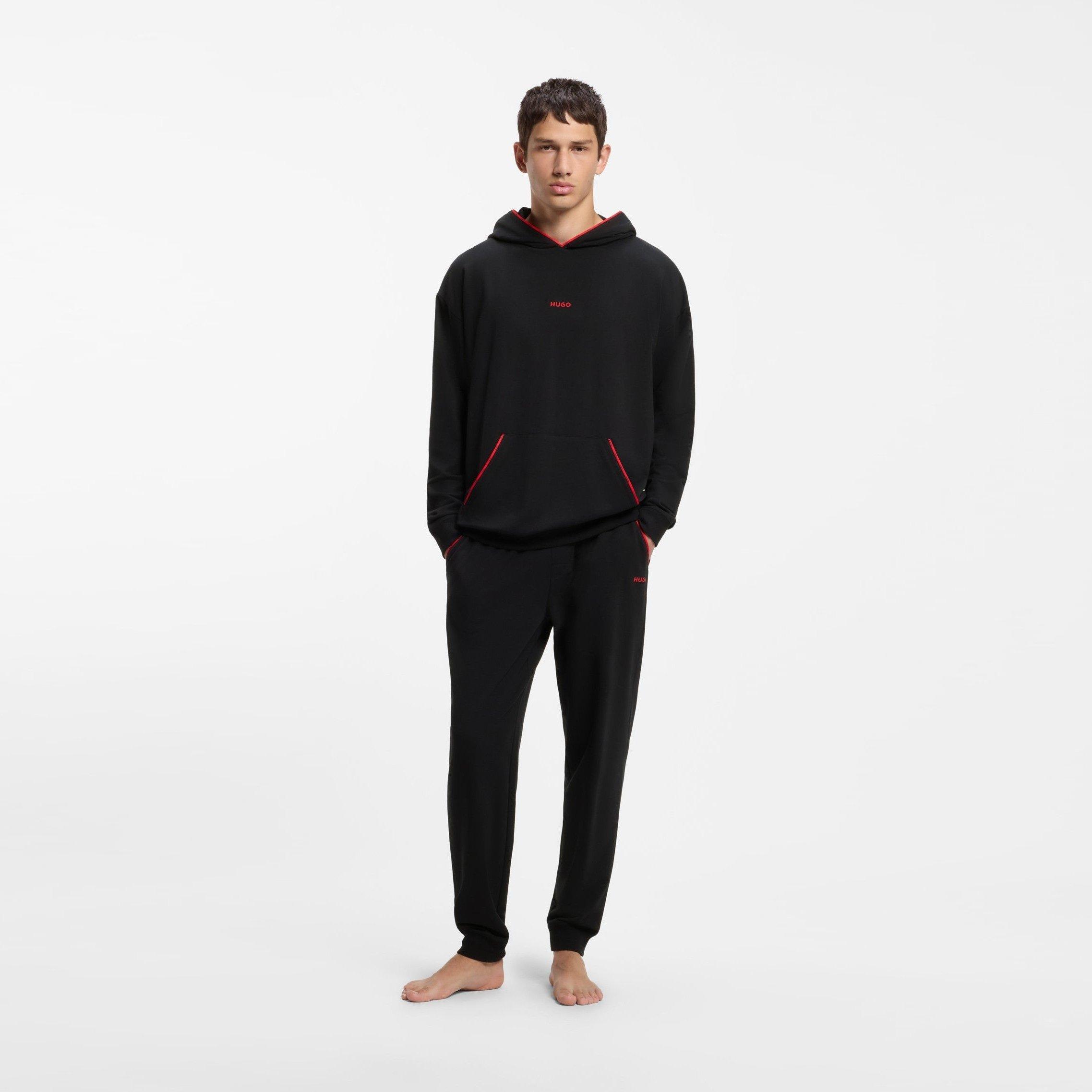 Black 001 - Hugo - Hugo Noah Hoody Sn64 - 5
