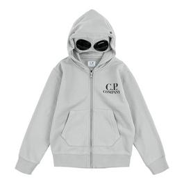 CP Company Basic Fleece Google Hoodie Junior