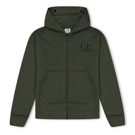 CP Company Basic Fleece Google Hoodie Junior