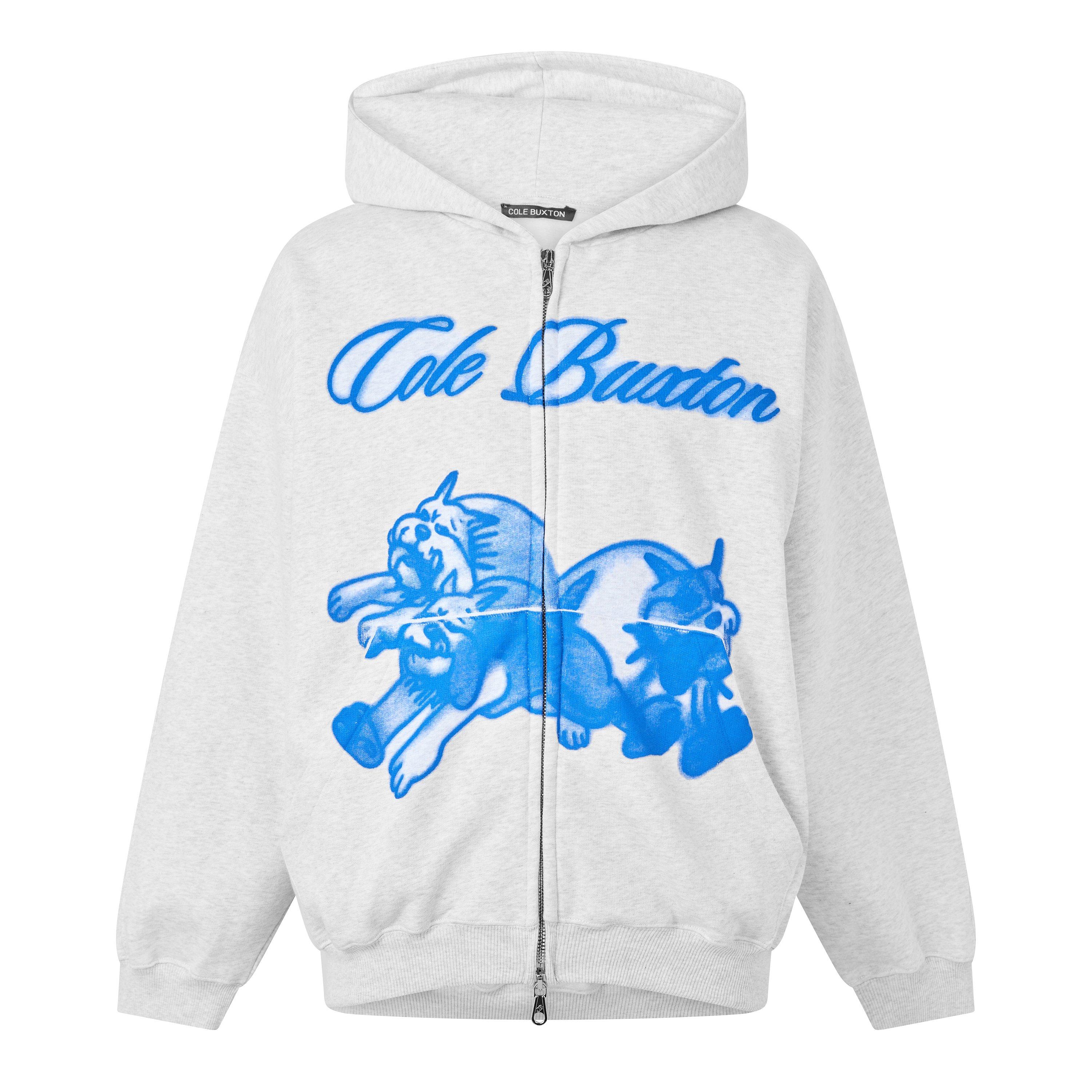 Cole Buxton Men's Bull Dog Zip Hoodie