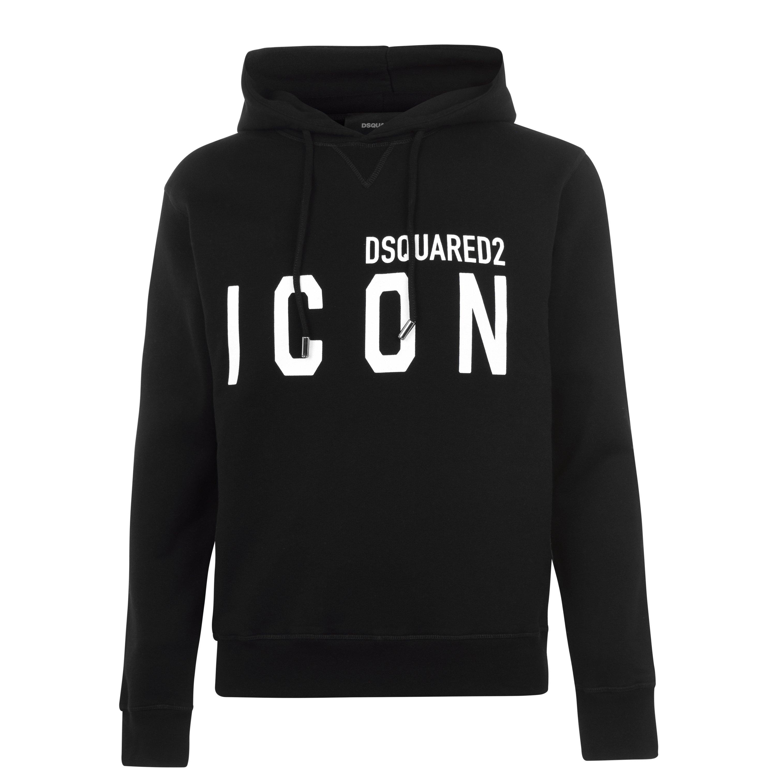 Black - DSquared2 - Icon Hoodie - 8