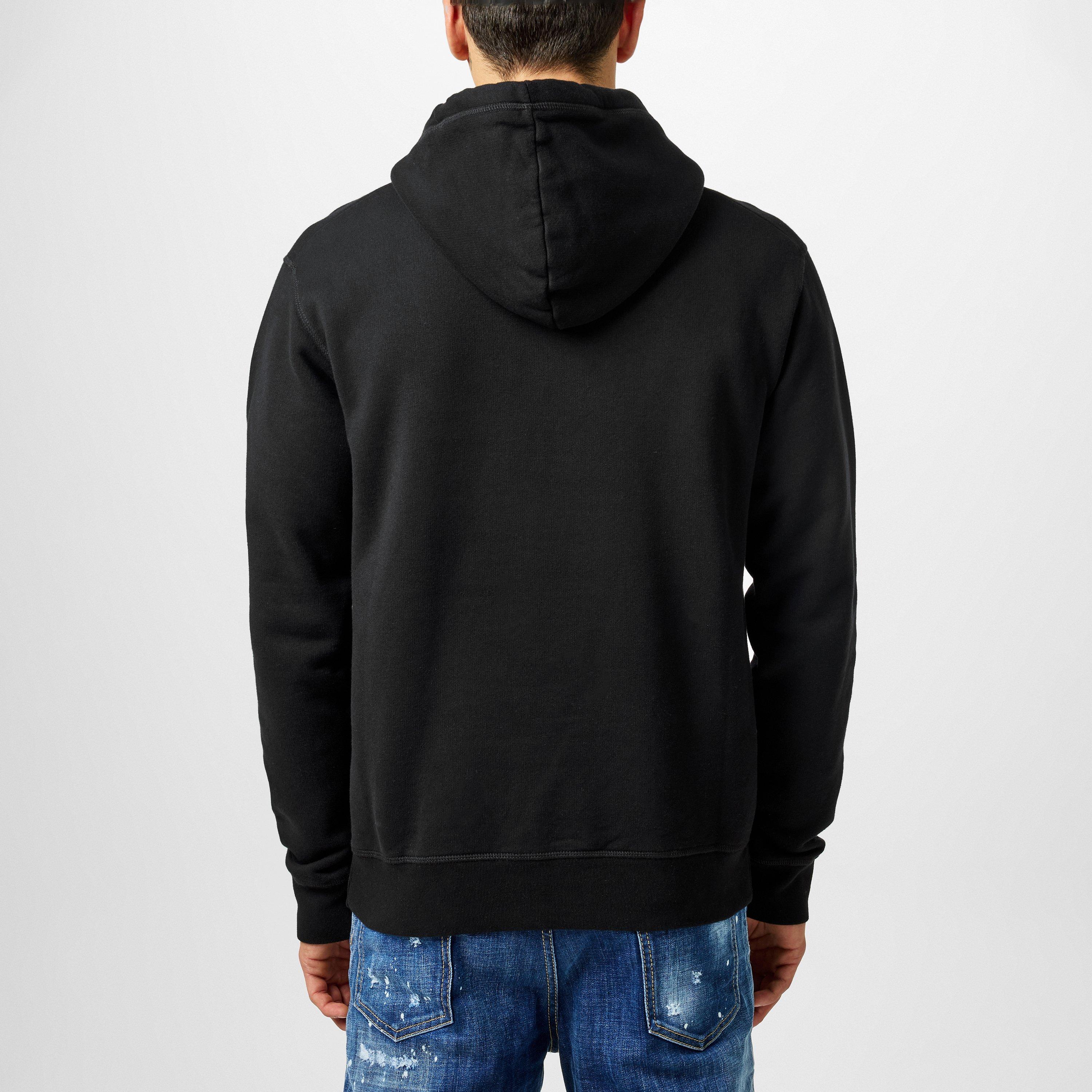 Black - DSquared2 - Icon Hoodie - 4
