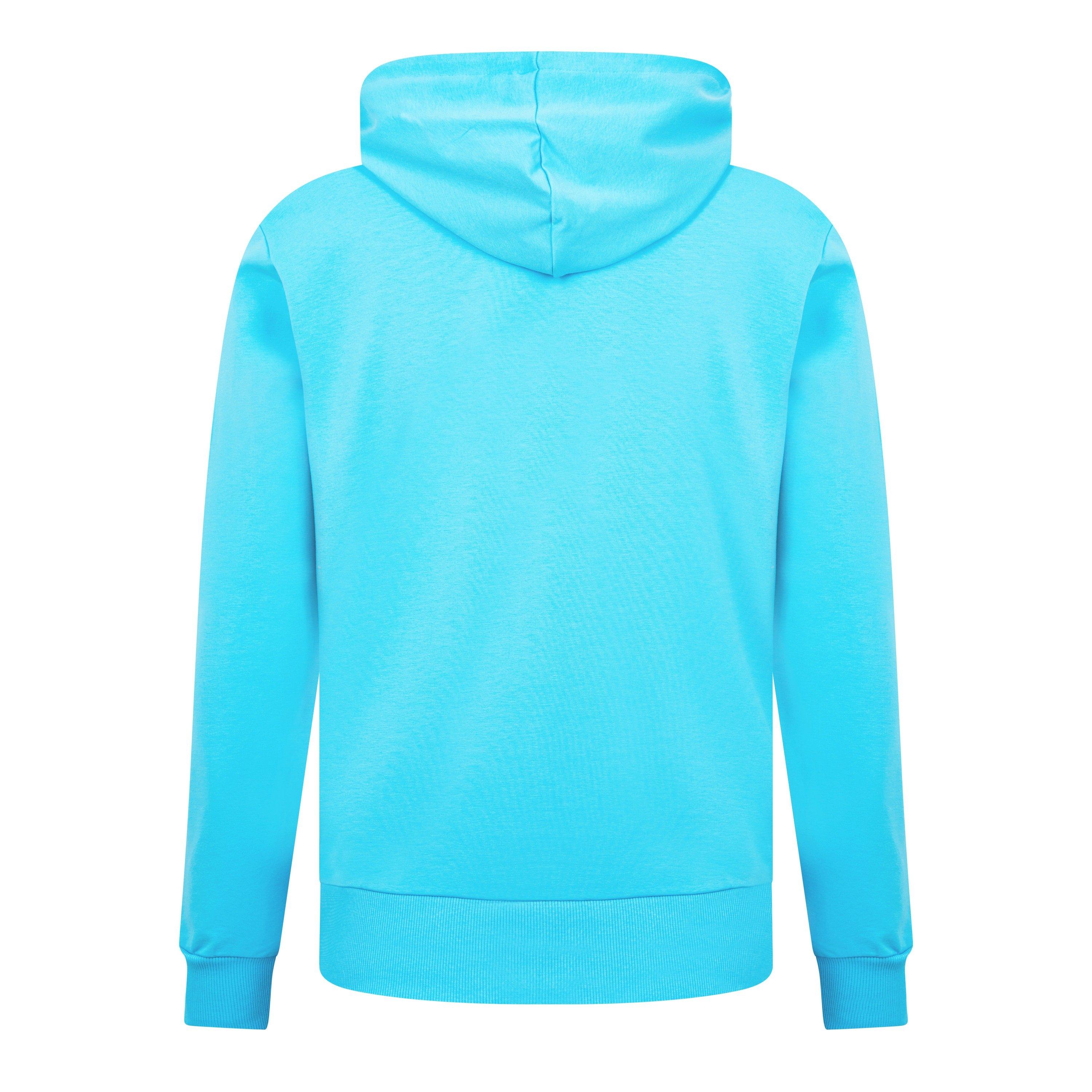 Light Blue - Moschino - Men's Drawstring Hoodie - 6