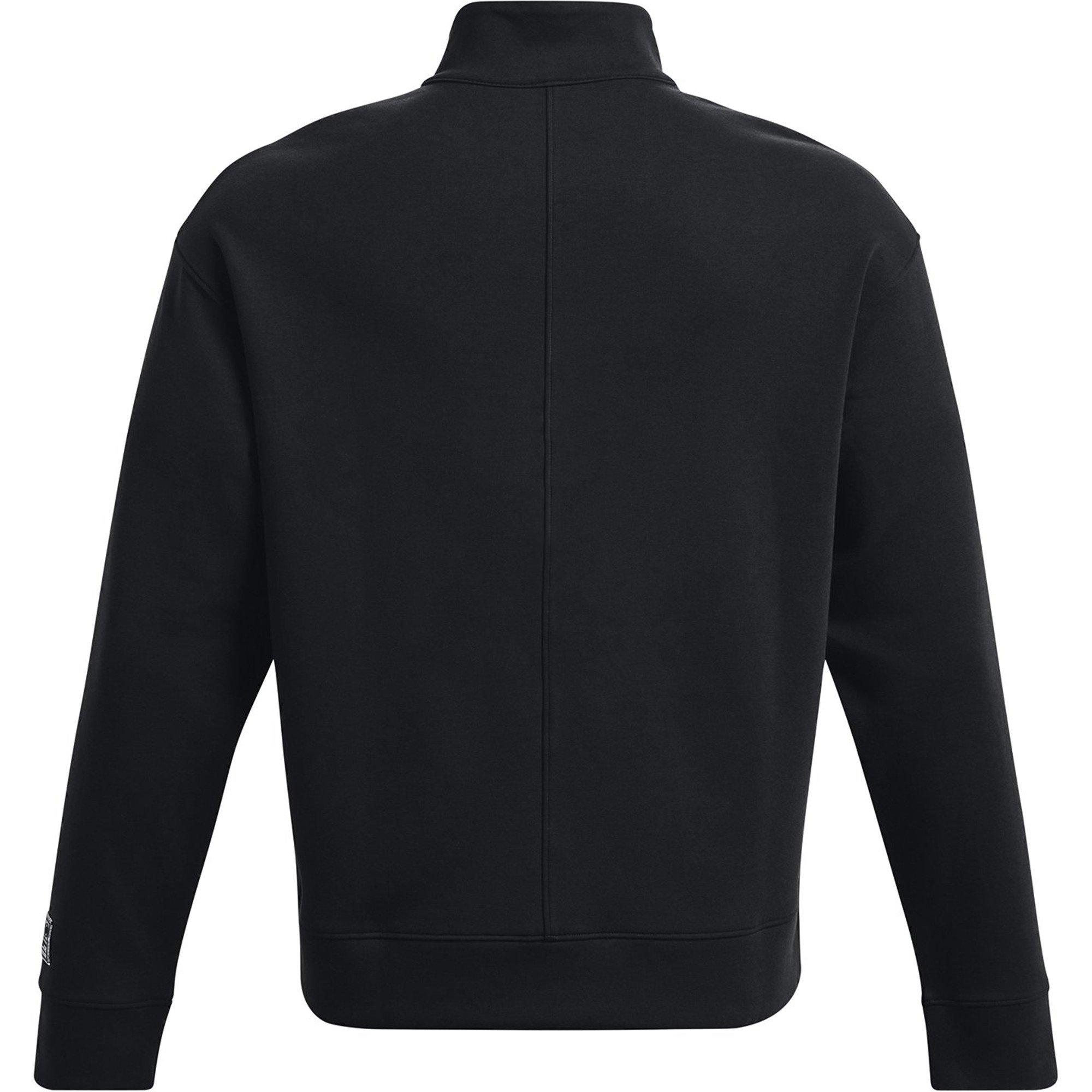 Black - Under Armour - Summit Knit 1/2 Zip Jumper Adults - 2