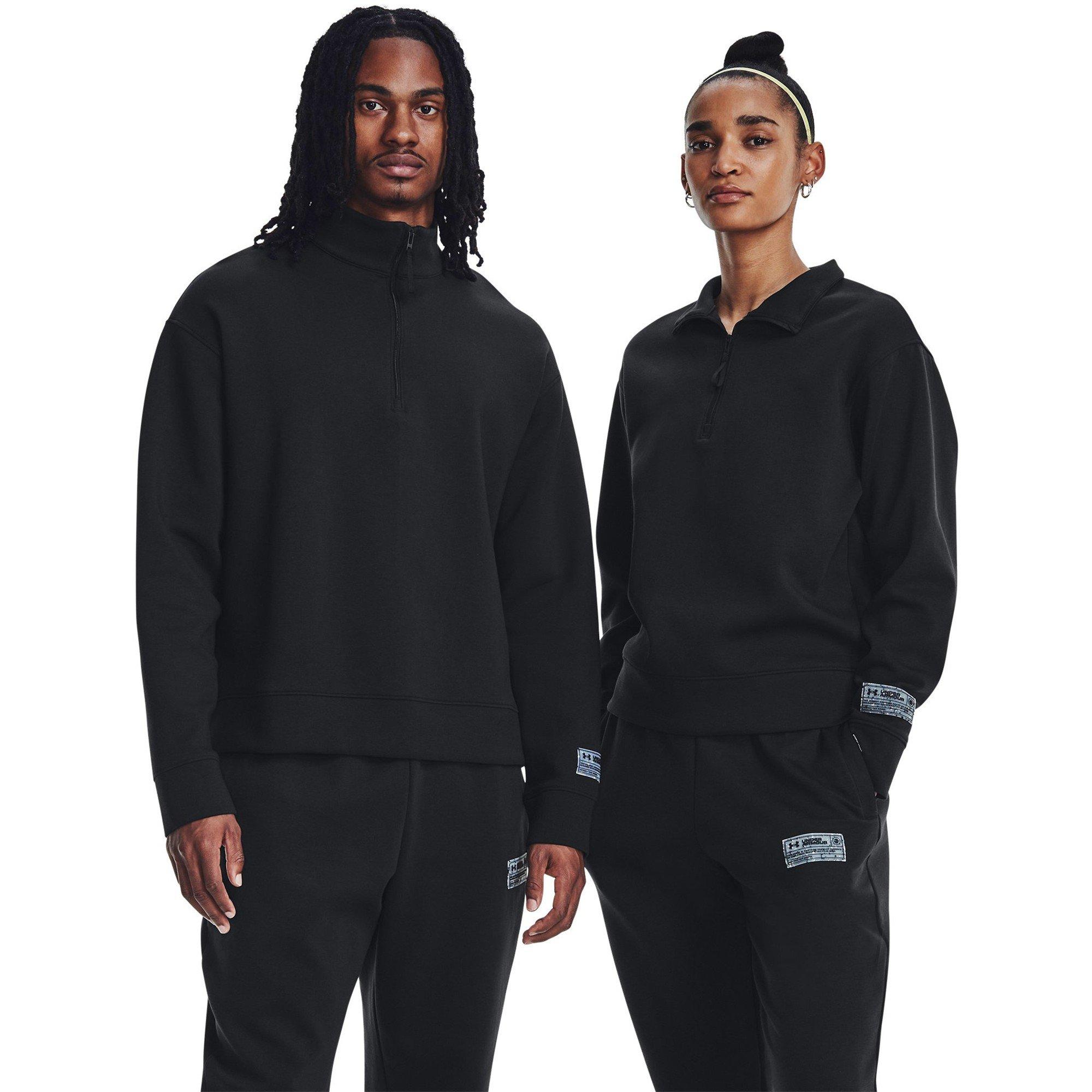 Black - Under Armour - Summit Knit 1/2 Zip Jumper Adults - 3