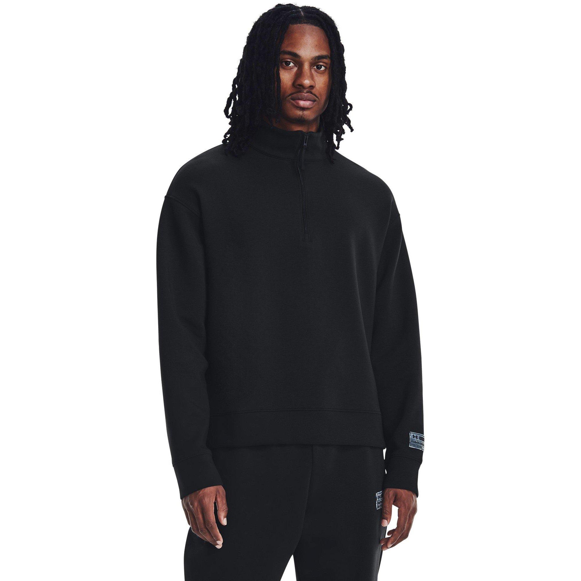 Black - Under Armour - Summit Knit 1/2 Zip Jumper Adults - 4