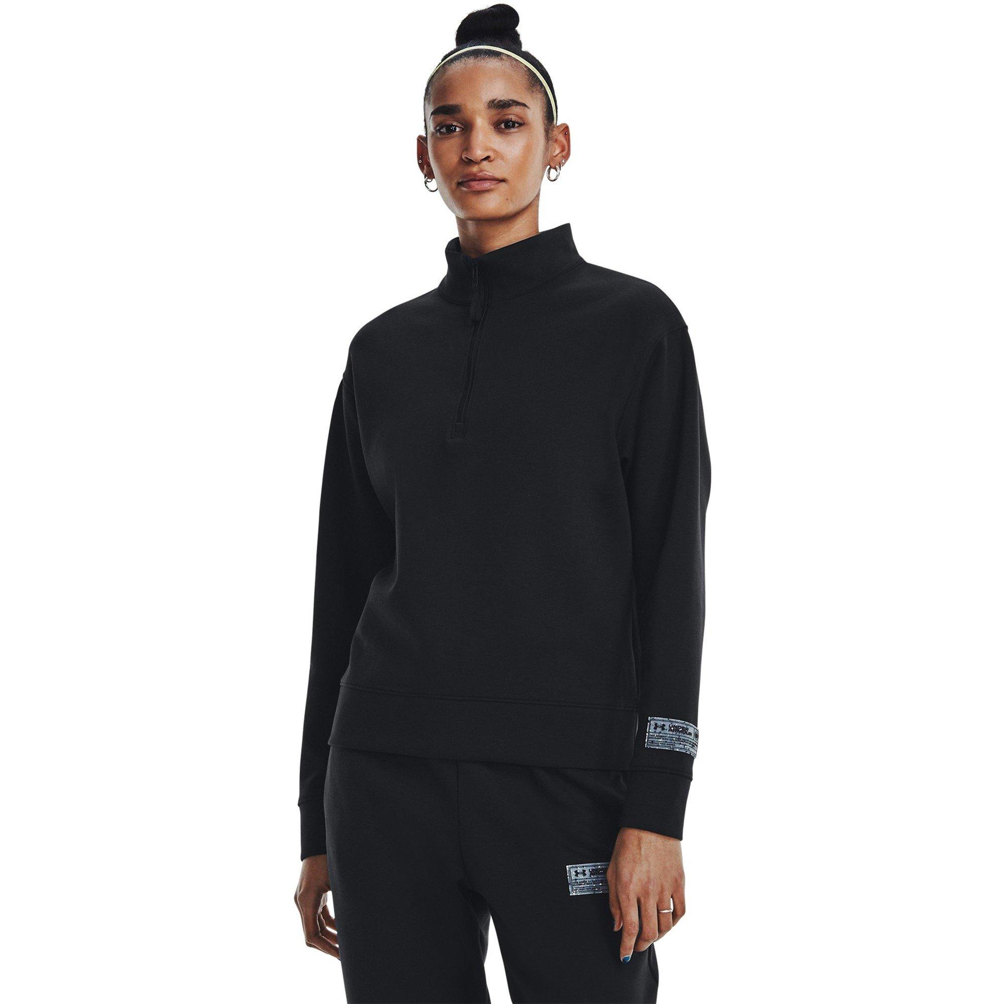 Black - Under Armour - Summit Knit 1/2 Zip Jumper Adults - 6