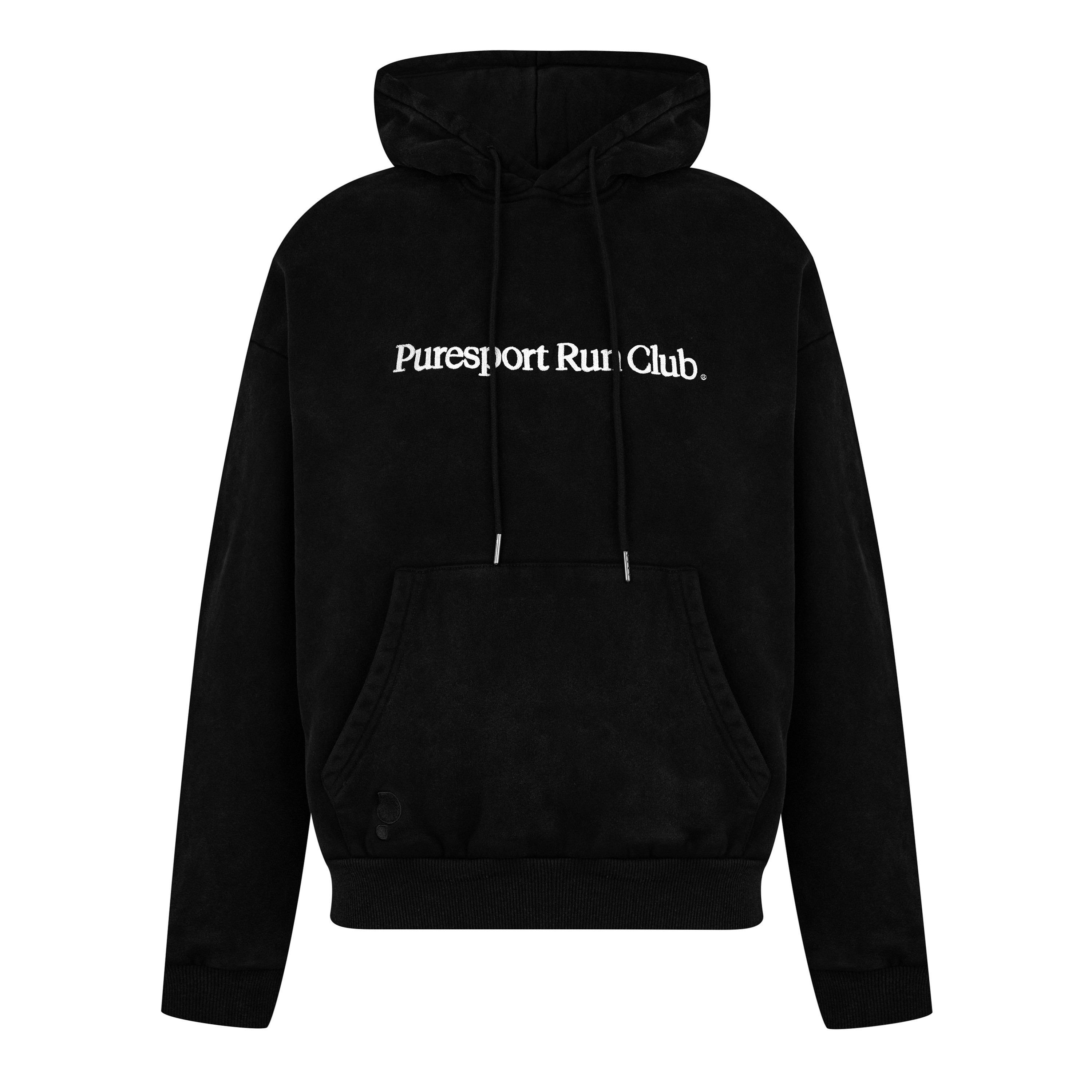 Black - Puresport - Logo Hoodie - 7