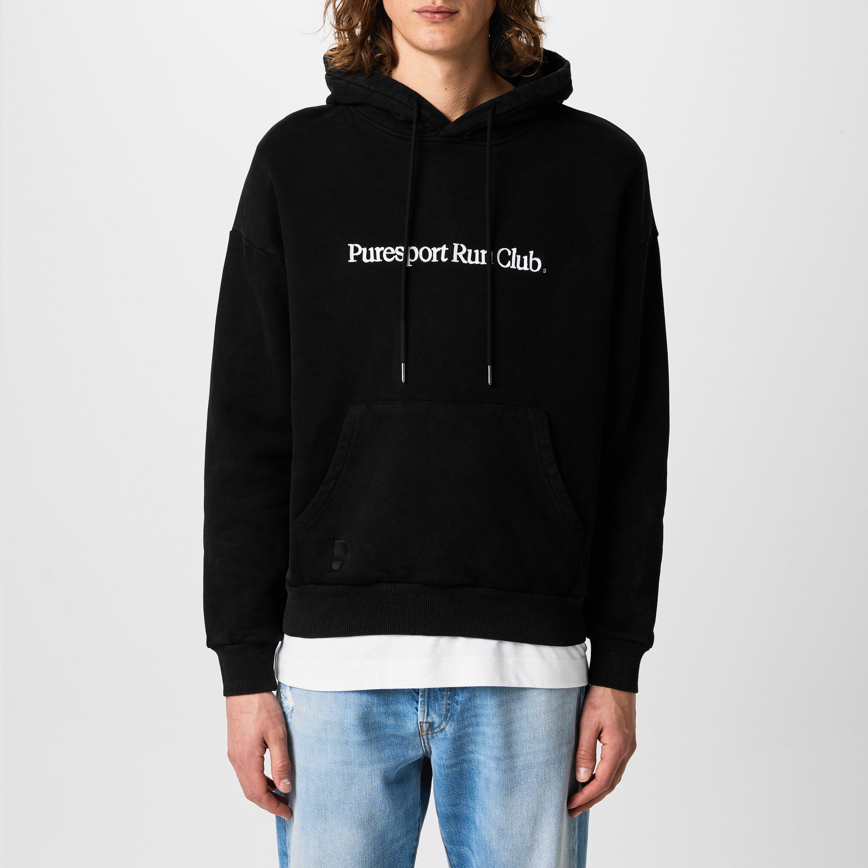 Black - Puresport - Logo Hoodie - 3